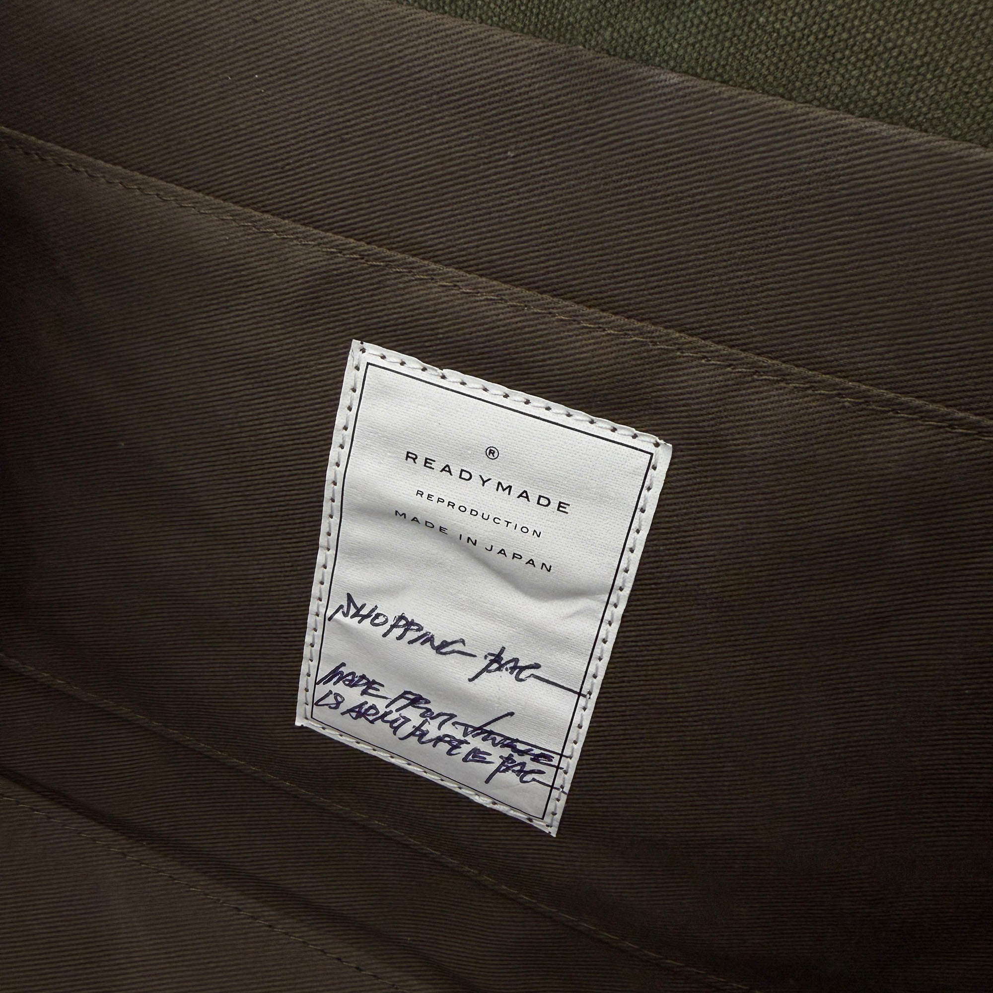 READY MADE VINTAGE COTTON Shopping Bag 30 レディメイド ヴィンテージコットン ショッピングバッグ 30