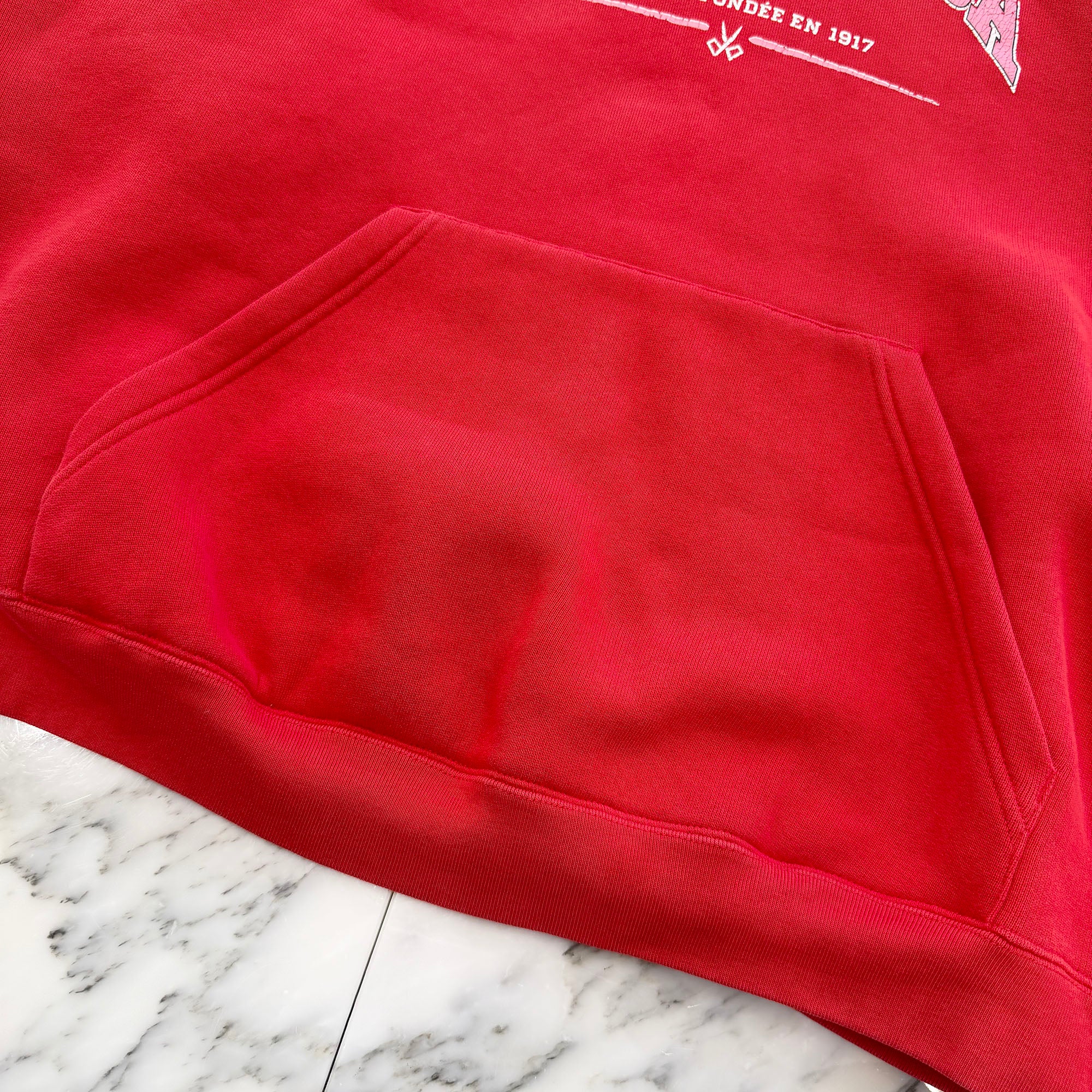 BALENCIAGA 2022SS Crack Print Over Sized Pullover Hoodie 674986 TLVJ2 Size 2 バレンシアガ クラックプリントオーバーサイズ プルオーバーパーカー サイズ2