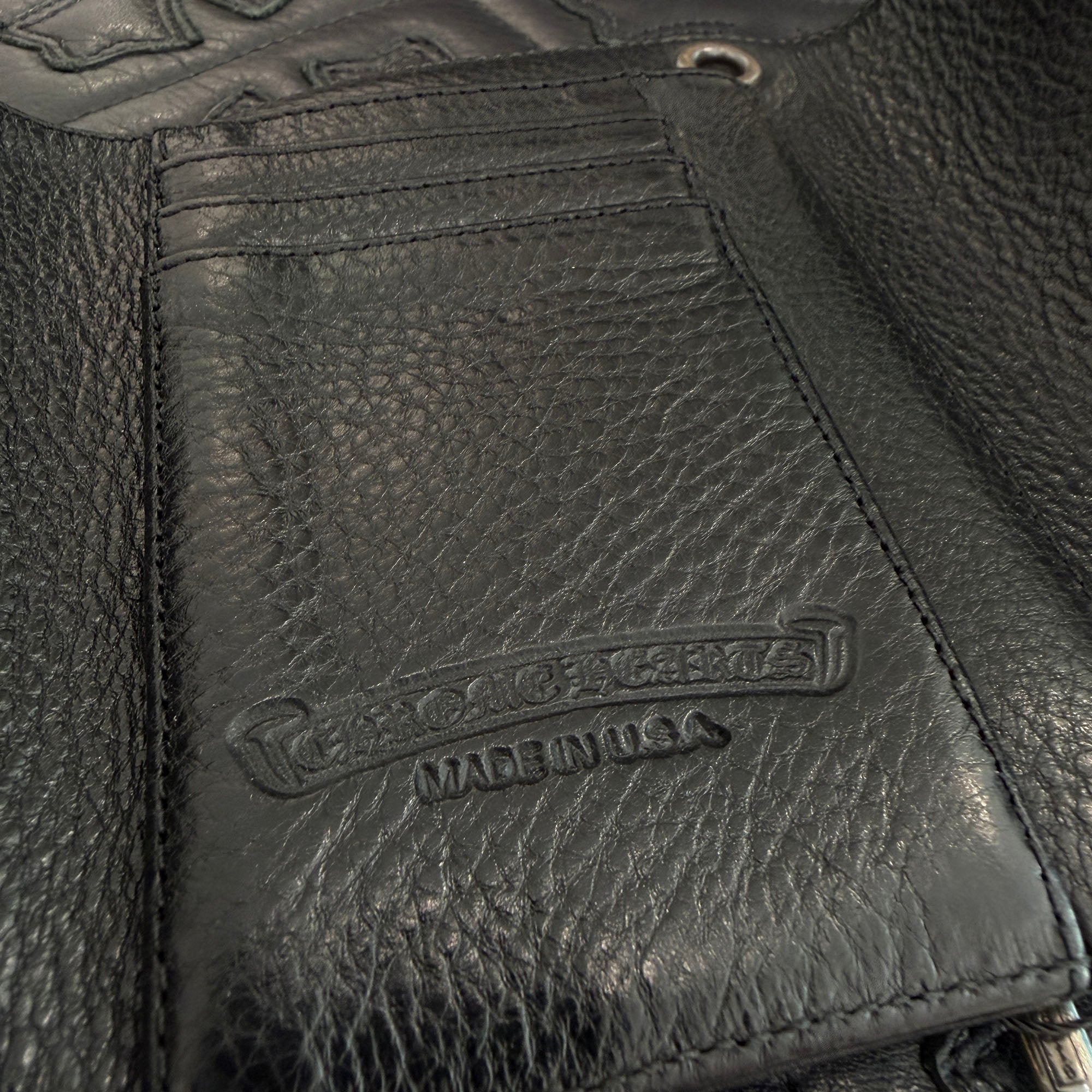 CHROME HEARTS Wave Mini Cross Ball Wallet クロムハーツ ウェーブ ミニ クロスボール ウォレット