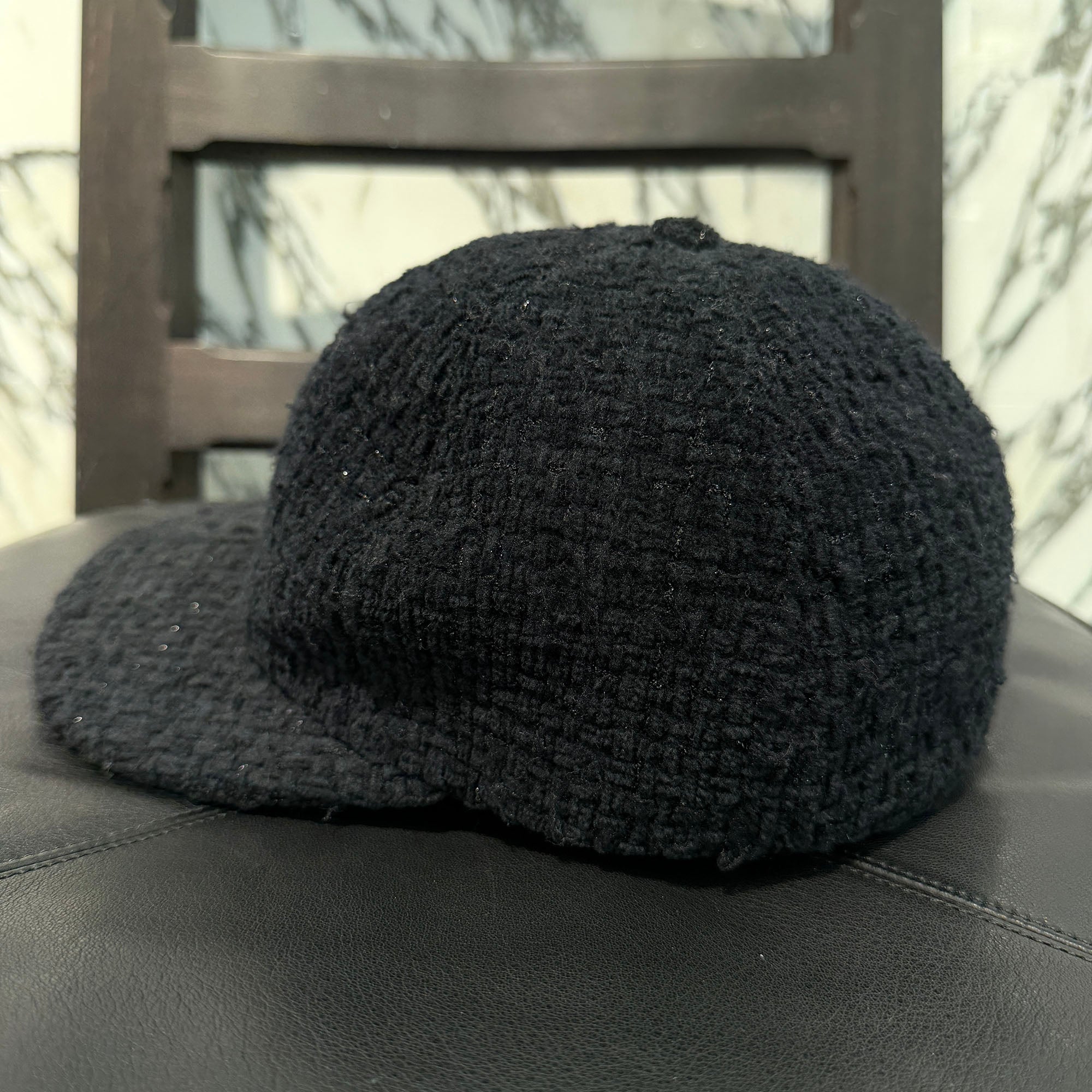 CHANEL 2023AW Tweed Cotton Cap AA8562 B09111 94305 Size L シャネル ツイードコットンキャップ サイズL