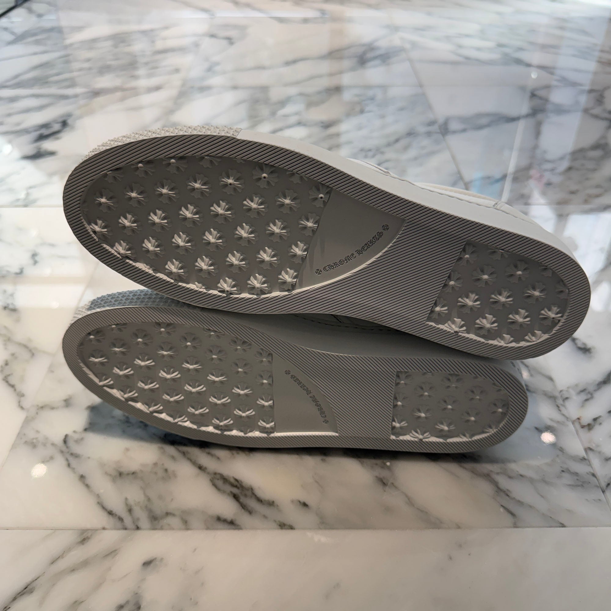 CHROME HEARTS CH Plus Leather Patch Dagger Slip On Size 43（27.5cm～28.0cm） クロムハーツ CHプラス レザーパッチ ダガー スリッポン サイズ43（27.5cm～28.0cm）
