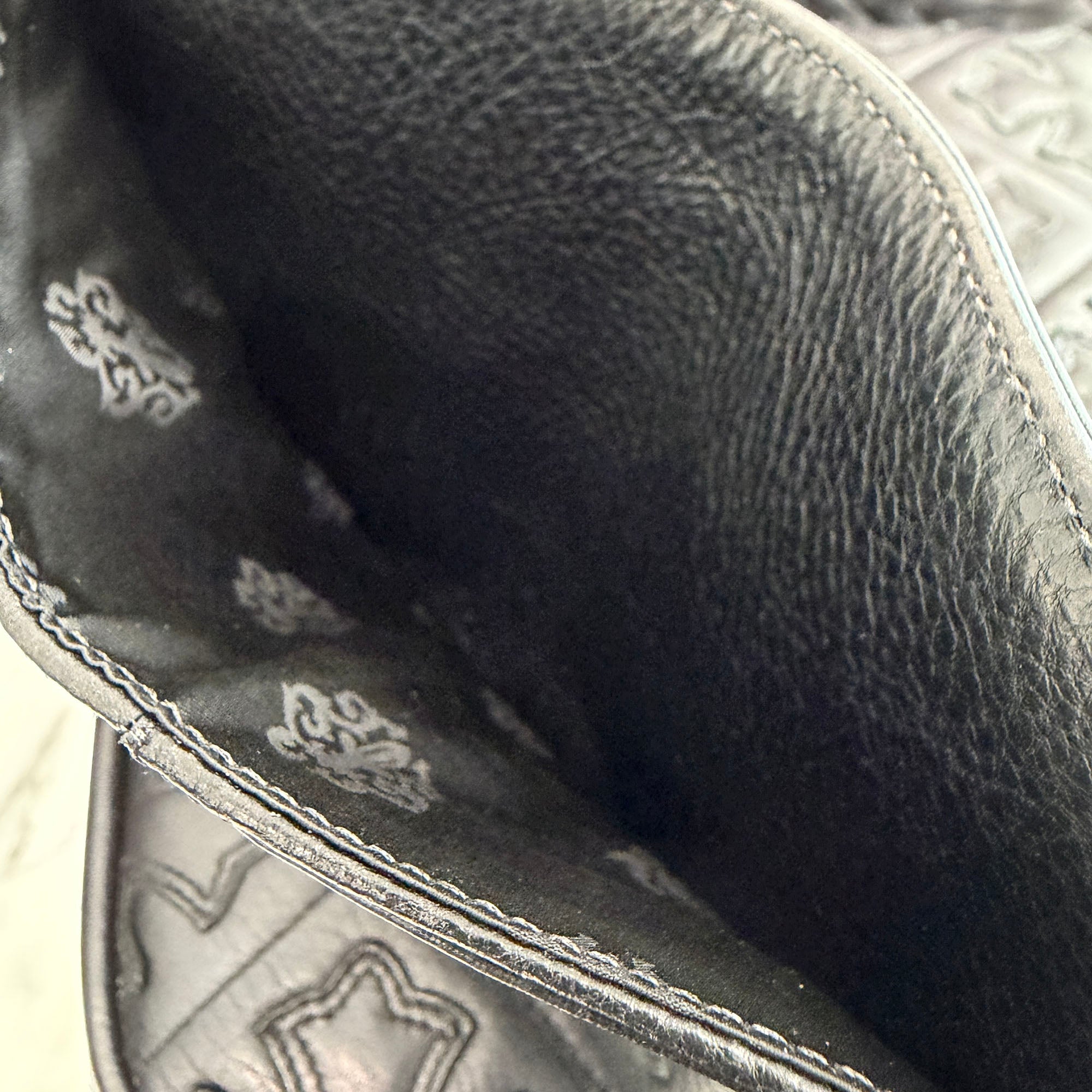 CHROME HEARTS Wave Mini Cross Ball Wallet クロムハーツ ウェーブ ミニ クロスボール ウォレット