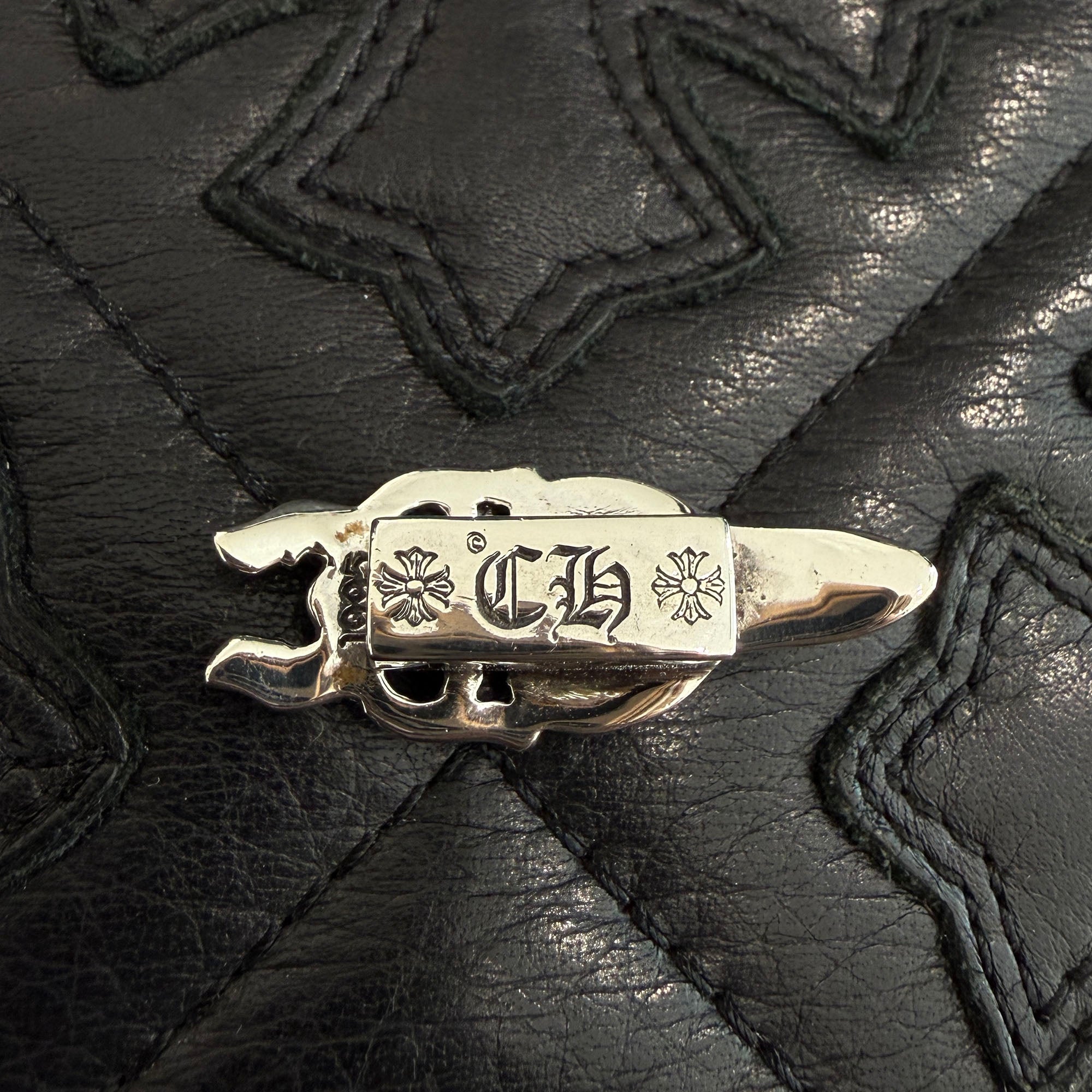 CHROME HEARTS DAGGER HEART HAIR BAND クロムハーツ ダガーハート ヘアバンド