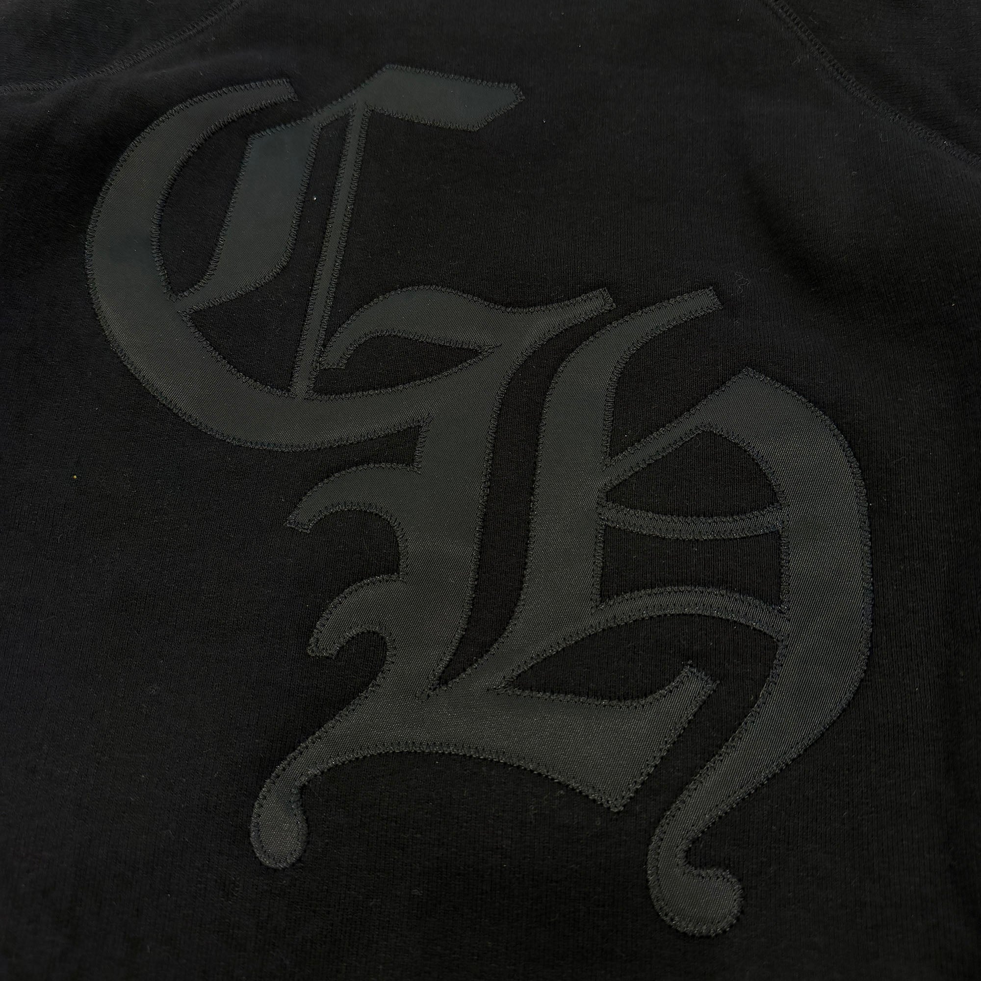 CHROME HEARTS 2025SS Y NOT Cemetery Cross Applique Embroidery Sweatshirt Size L クロムハーツ ワイノット セメタリークロス アップリケ刺繡 スウェットシャツ サイズL