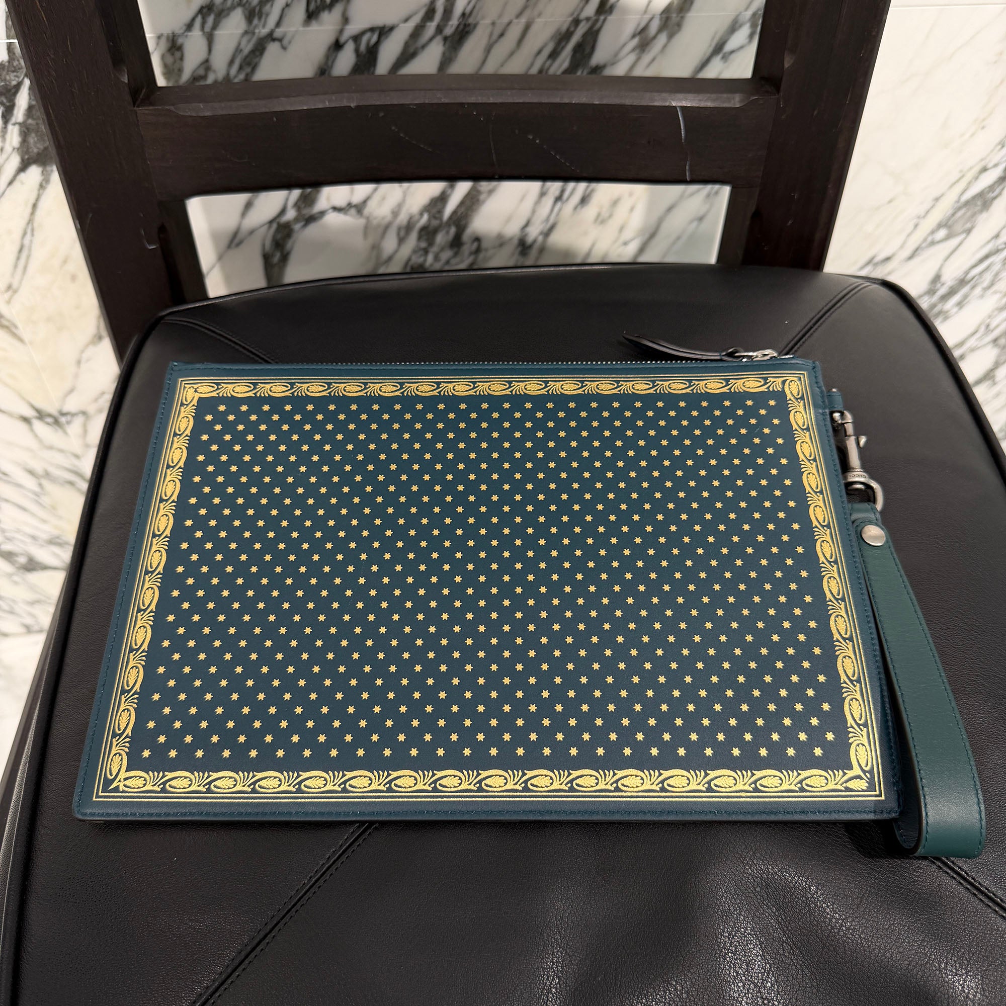 GUCCI × SEGA "GUCCY" Print Clutch Bag 510489 グッチ × セガ "GUCCY" プリント クラッチ バッグ