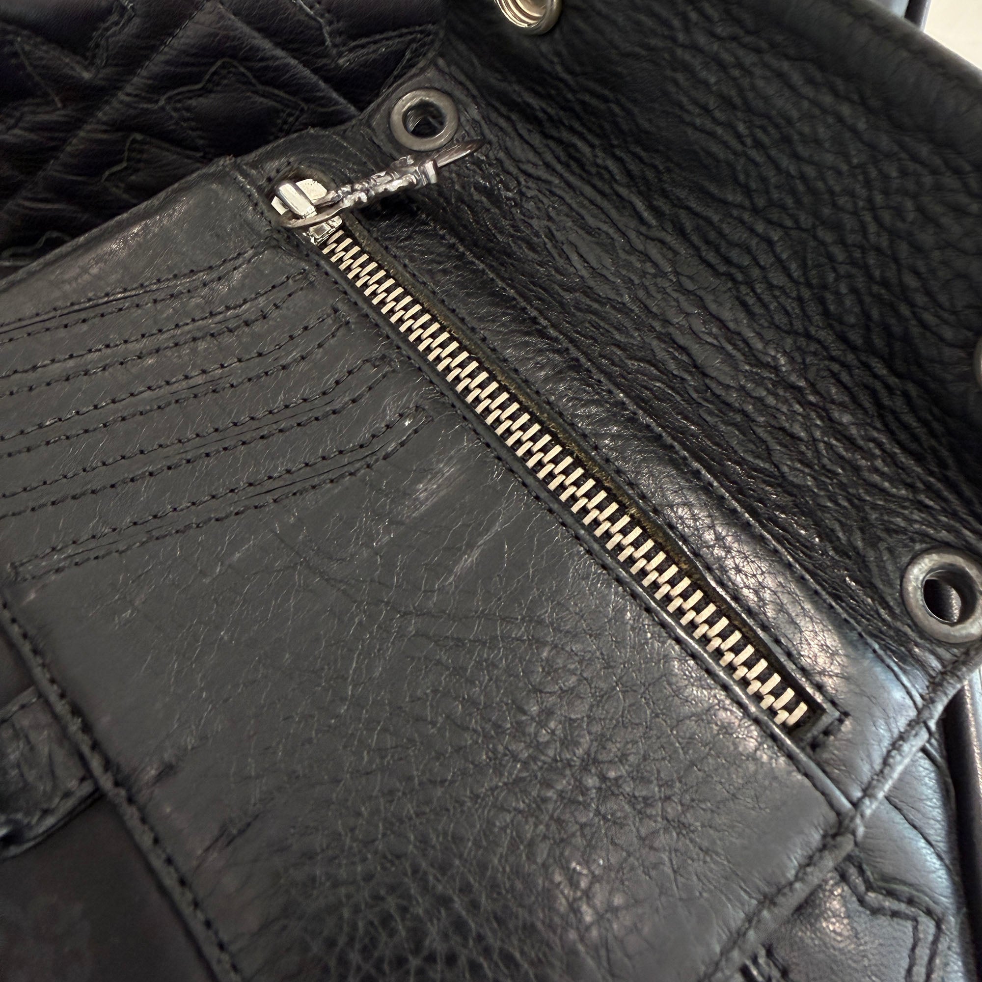 CHROME HEARTS BIG SPOON Cross Ball Leather Wallet クロムハーツ ビックスプーン クロスボール レザーウォレット