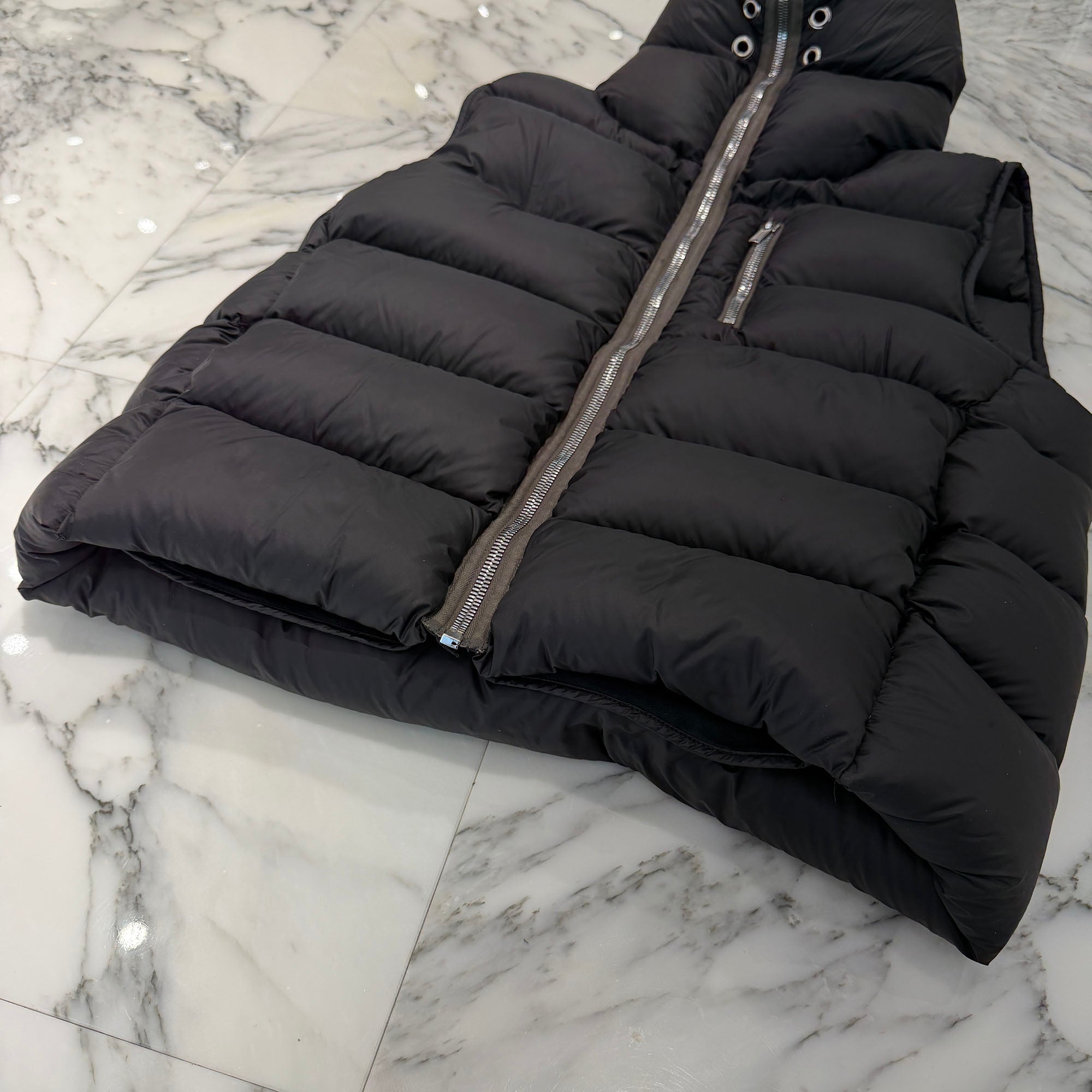 Rick Owens 2022AW Gimp Down Vest RR02B2706-NZD4 Size IT50 リックオウエンス ギンプダウンベスト サイズIT50