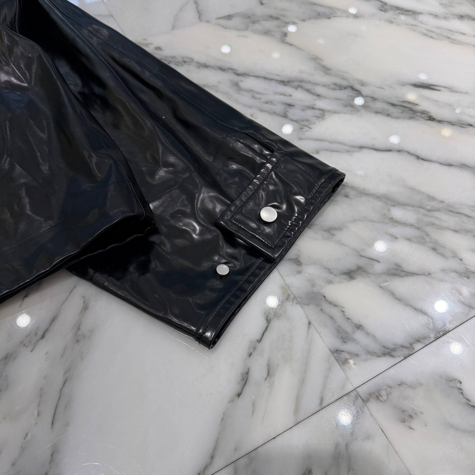 BOTTEGA VENETA 2024SS Liner High Neck Hooded Blouson Jacket 671290-A V1IA0 Size XL ボッテガヴェネタ ライナー ハイネック フーデット ブルゾン ジャケット サイズXL