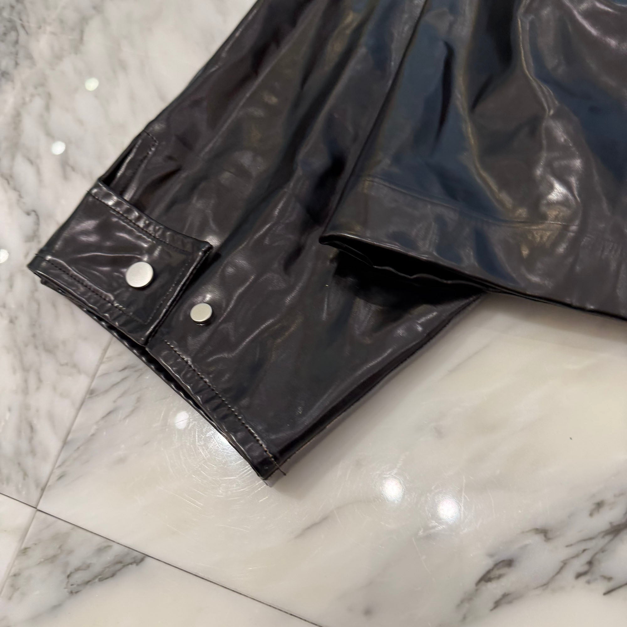 BOTTEGA VENETA 2024SS Liner High Neck Hooded Blouson Jacket 671290-A V1IA0 Size XL ボッテガヴェネタ ライナー ハイネック フーデット ブルゾン ジャケット サイズXL