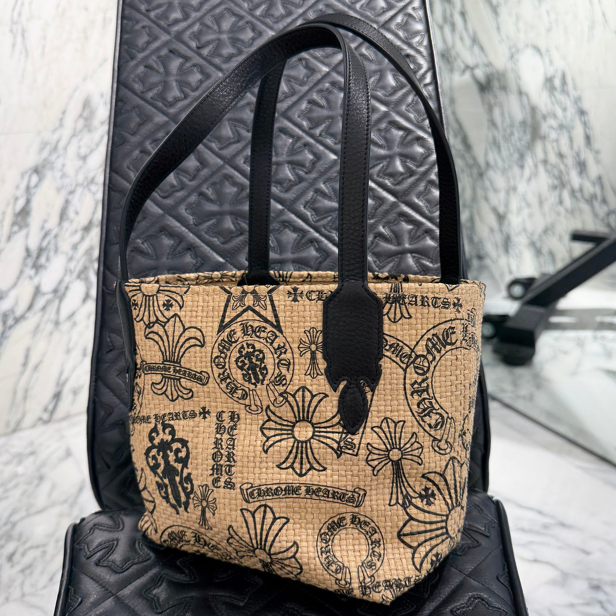 CHROME HEARTS 2025SS Multi Logo Small Beaches Bag クロムハーツ マルチロゴ スモール ビーチバッグ