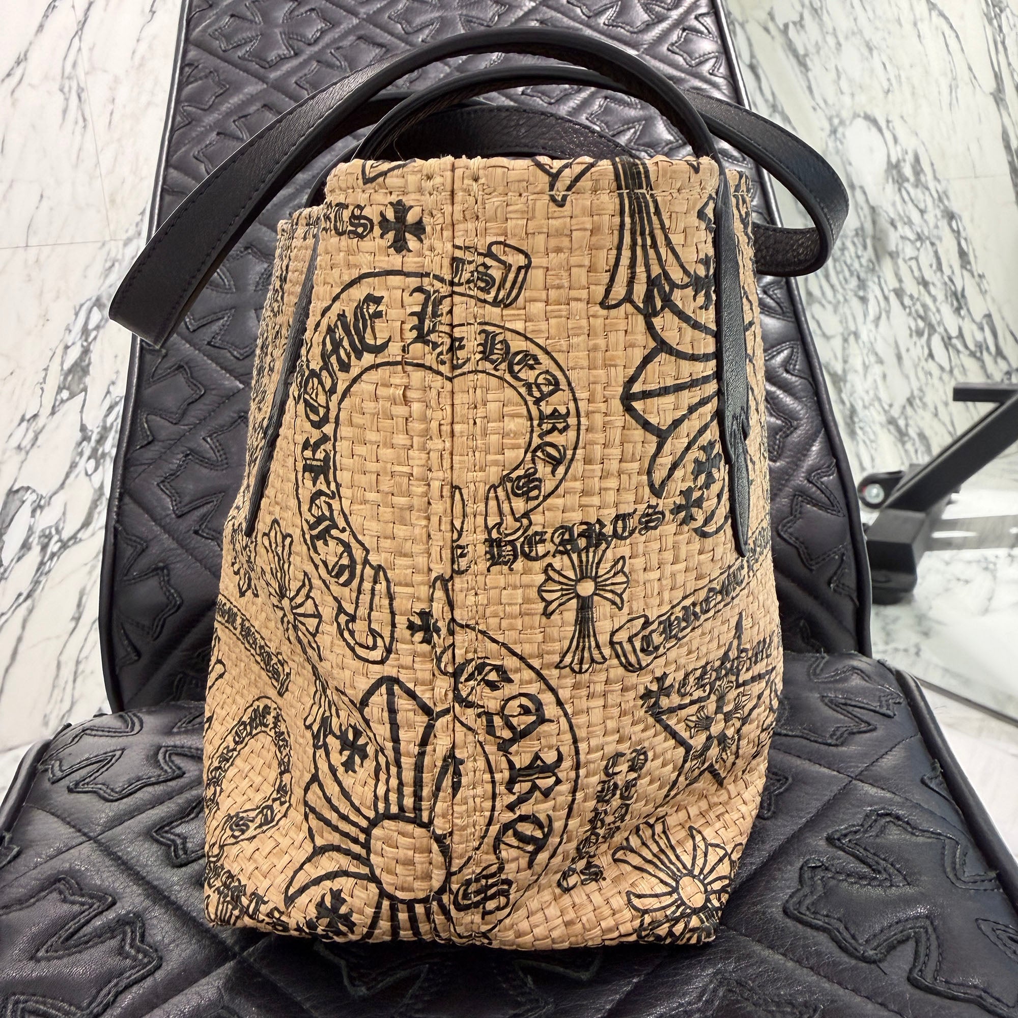 CHROME HEARTS 2025SS Multi Logo Small Beaches Bag クロムハーツ マルチロゴ スモール ビーチバッグ