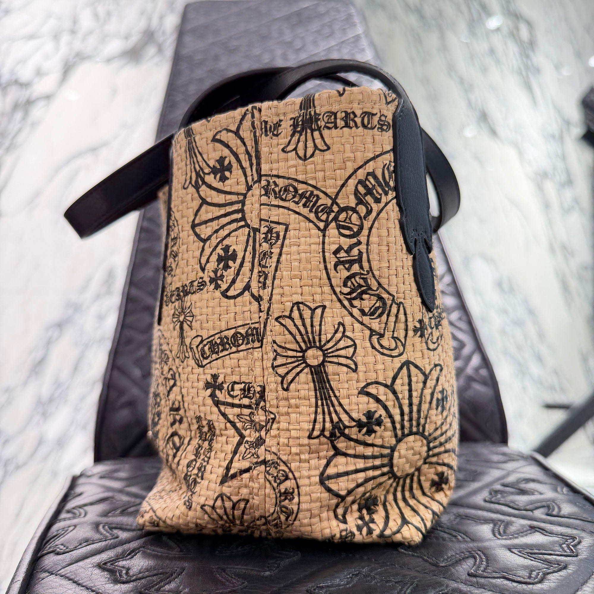 CHROME HEARTS 2025SS Multi Logo Small Beaches Bag クロムハーツ マルチロゴ スモール ビーチバッグ