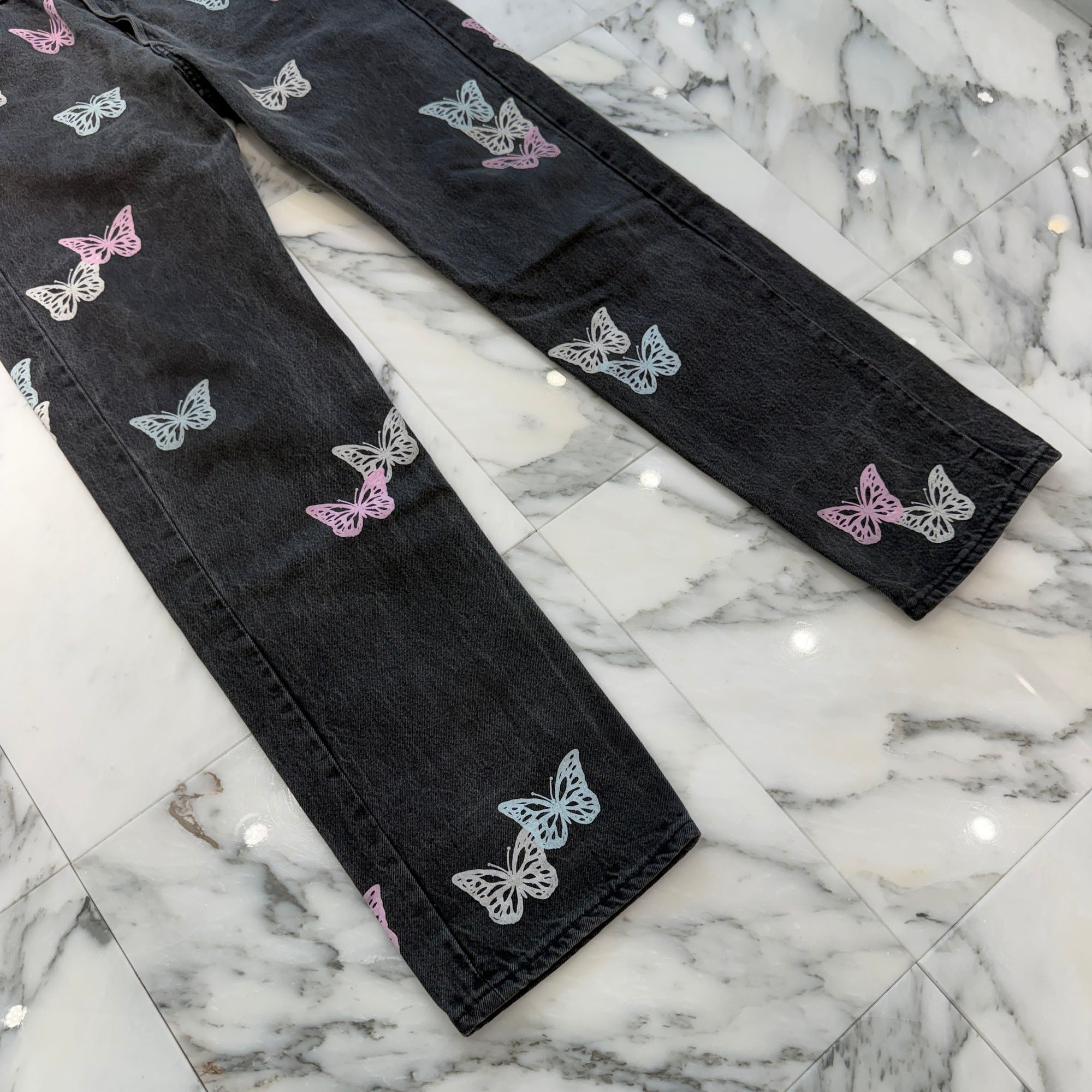 ABOUT DREAMS Butterfly Jeans Size W36×L32 アバウトドリームズ バタフライジーンズ サイズW36×L32