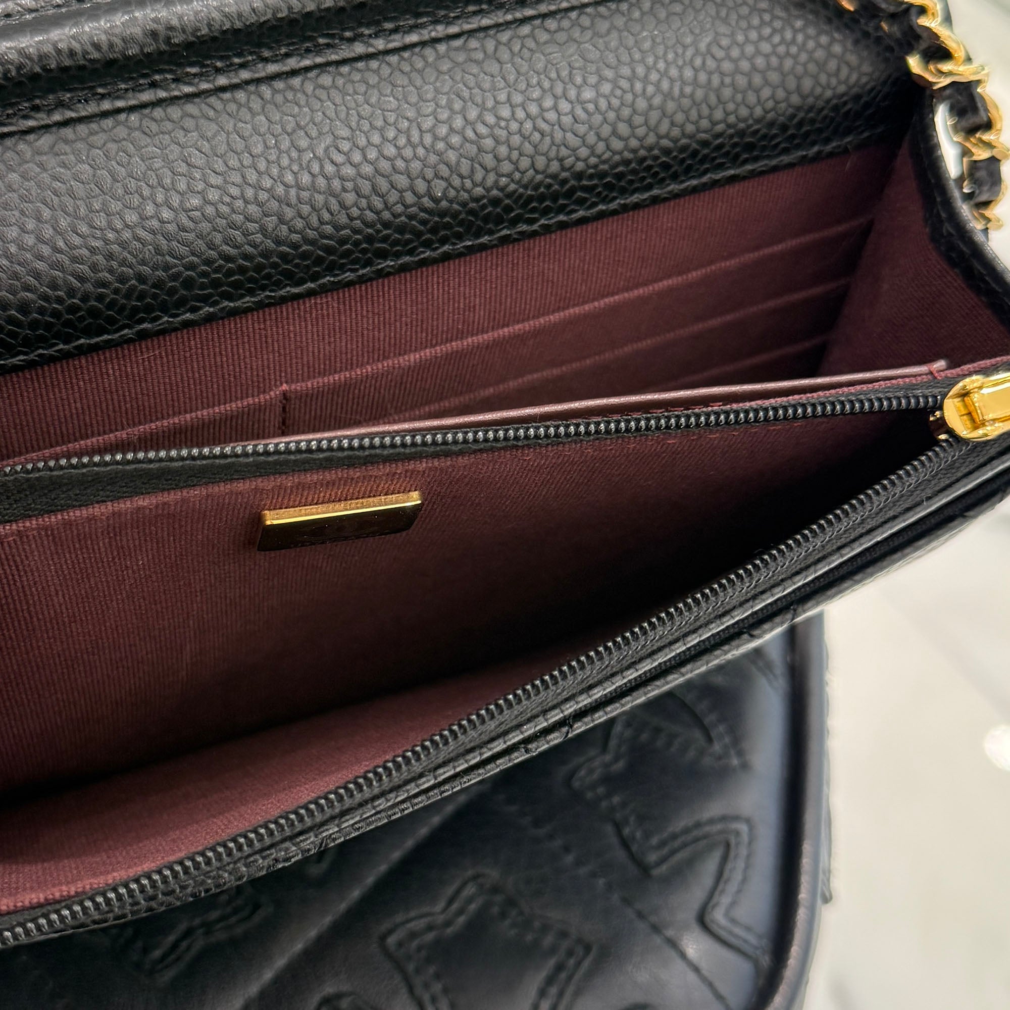 CHANEL Matelassé Classic Chain Wallet Mini Bag シャネル マトラッセ クラッシック チェーン ウォレット ミニバッグ