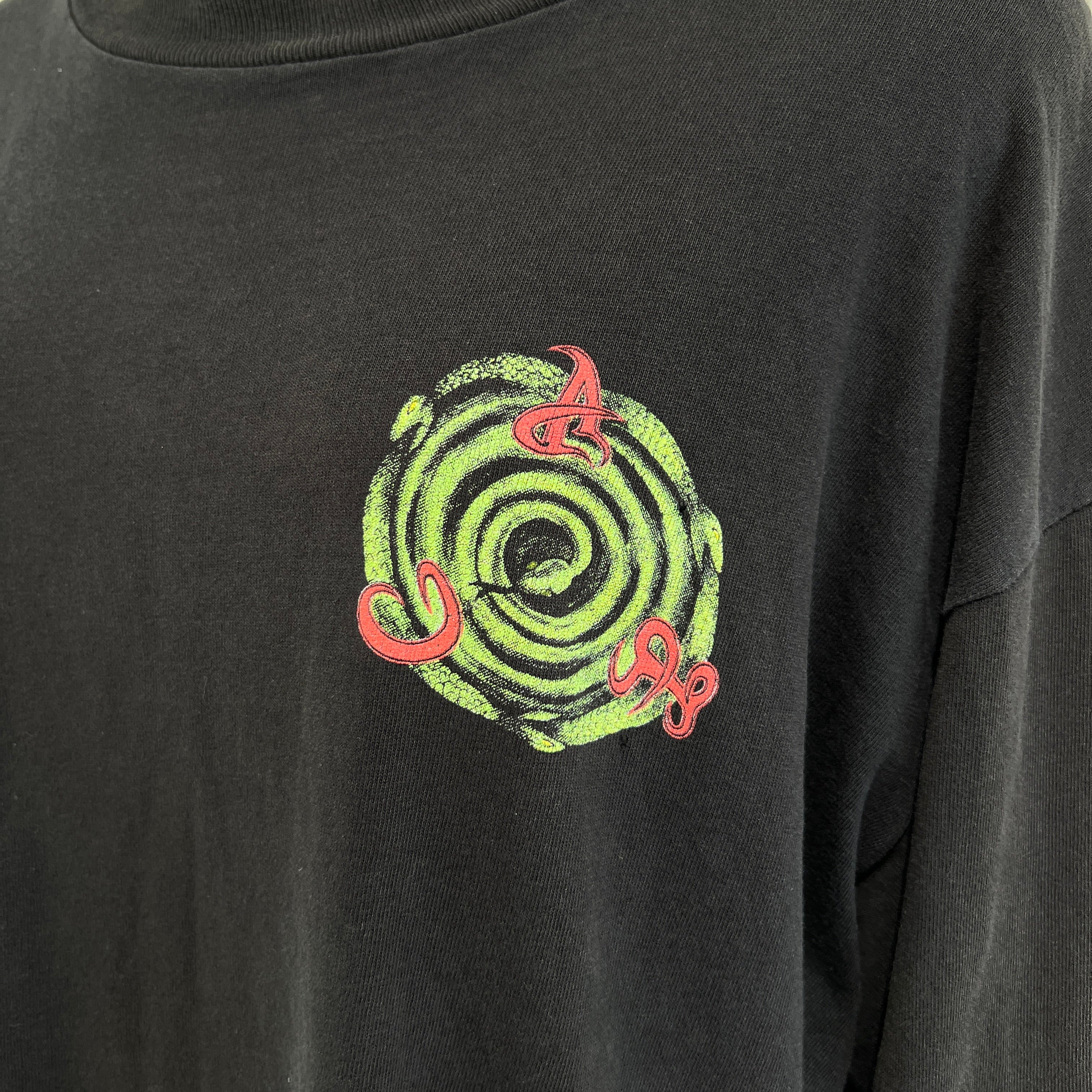 Vintage 90's Alice In Chains "Australian Dirt Tour" 1993 FRUIT OF THE LOOM L/S Tee Size XL 90's アリス・イン・チェインズ "オーストラリアン ダーティーツアー" 1993 フルーツオブザルーム社製 ロングスリーブ Tシャツ サイズXL