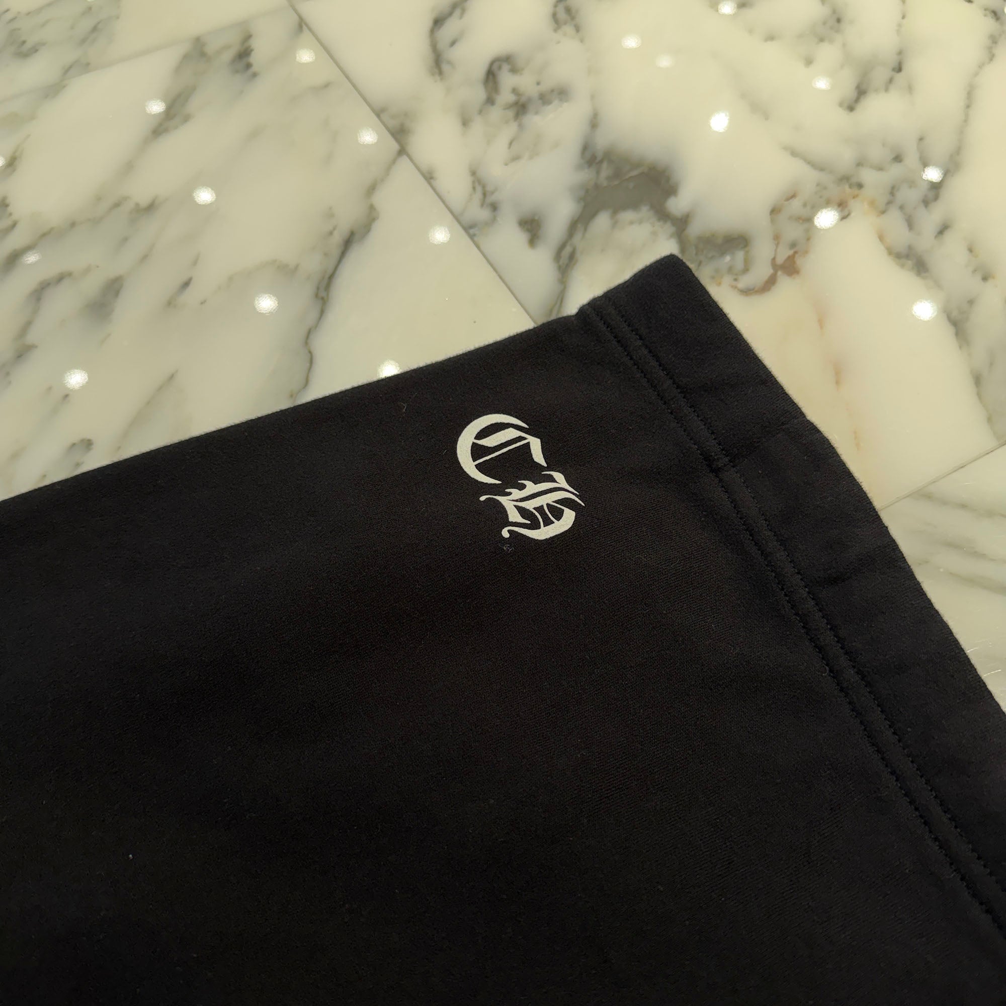 CHROME HEARTS RS3 Cross Vertical Logo Sweat Pants Size XL クロムハーツ RS3 クロス ヴァーティカルロゴ スウェットパンツ サイズXL