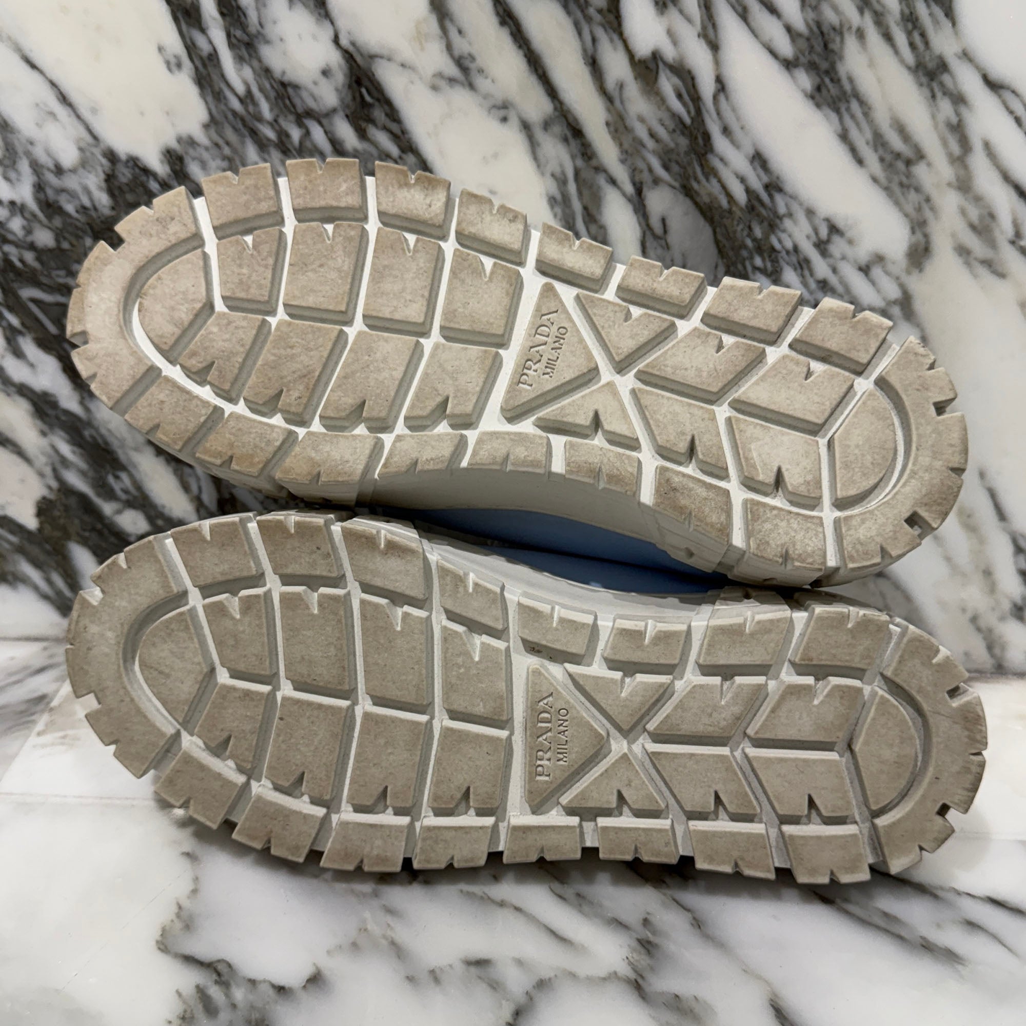 PRADA 2022SS Double Wheel Nylon Gabardine Sneakers 3LFX-1E260M Size 36 (23.0cm～23.5cm) プラダ ダブルホイール ナイロンギャバジン スニーカー サイズ36 (23.0cm～23.5cm)