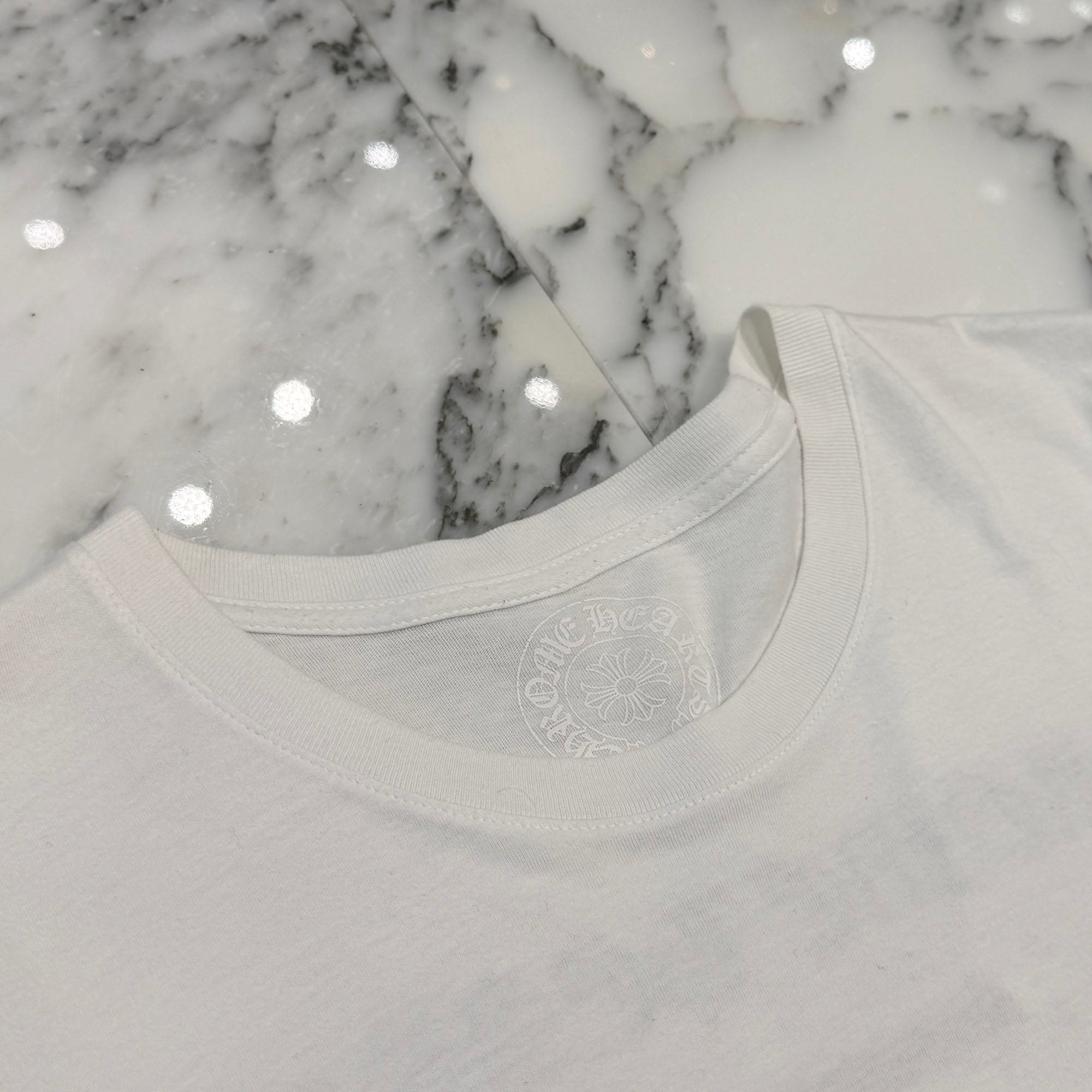 CHROME HEARTS Neon Bar Logo Tee Size L クロムハーツ ネオンバー ロゴ Tシャツ サイズL