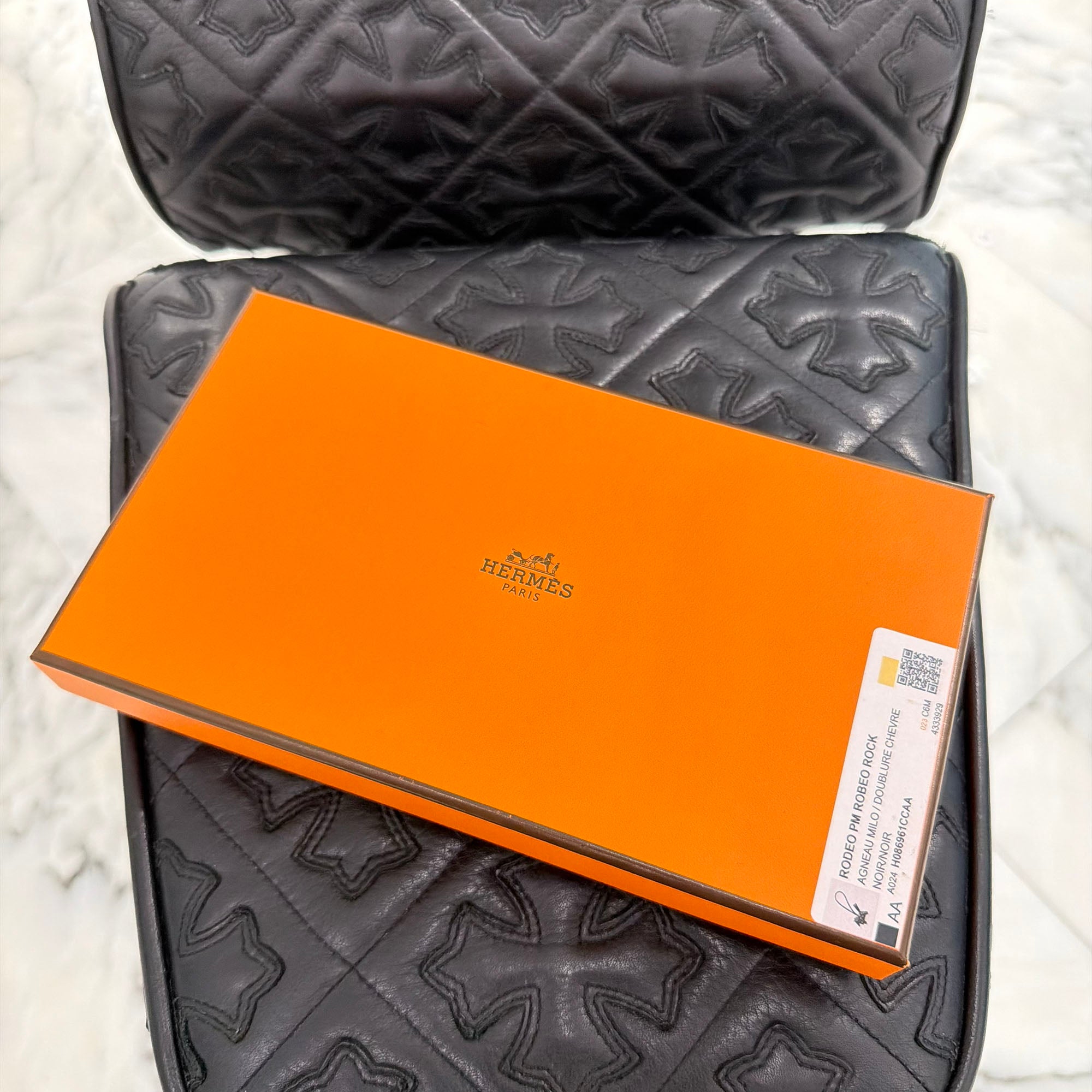 HERMES Rodeo Charm Robeo Rock PM G刻印 エルメス ロデオ チャーム ロベオ・ロック PM