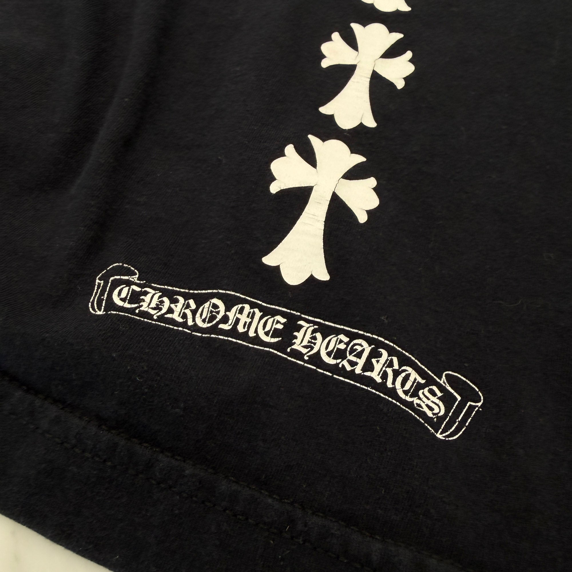 CHROME HEARTS Cross Tire Track Tee Size M クロムハーツ クロス タイヤトラック Tシャツ サイズM