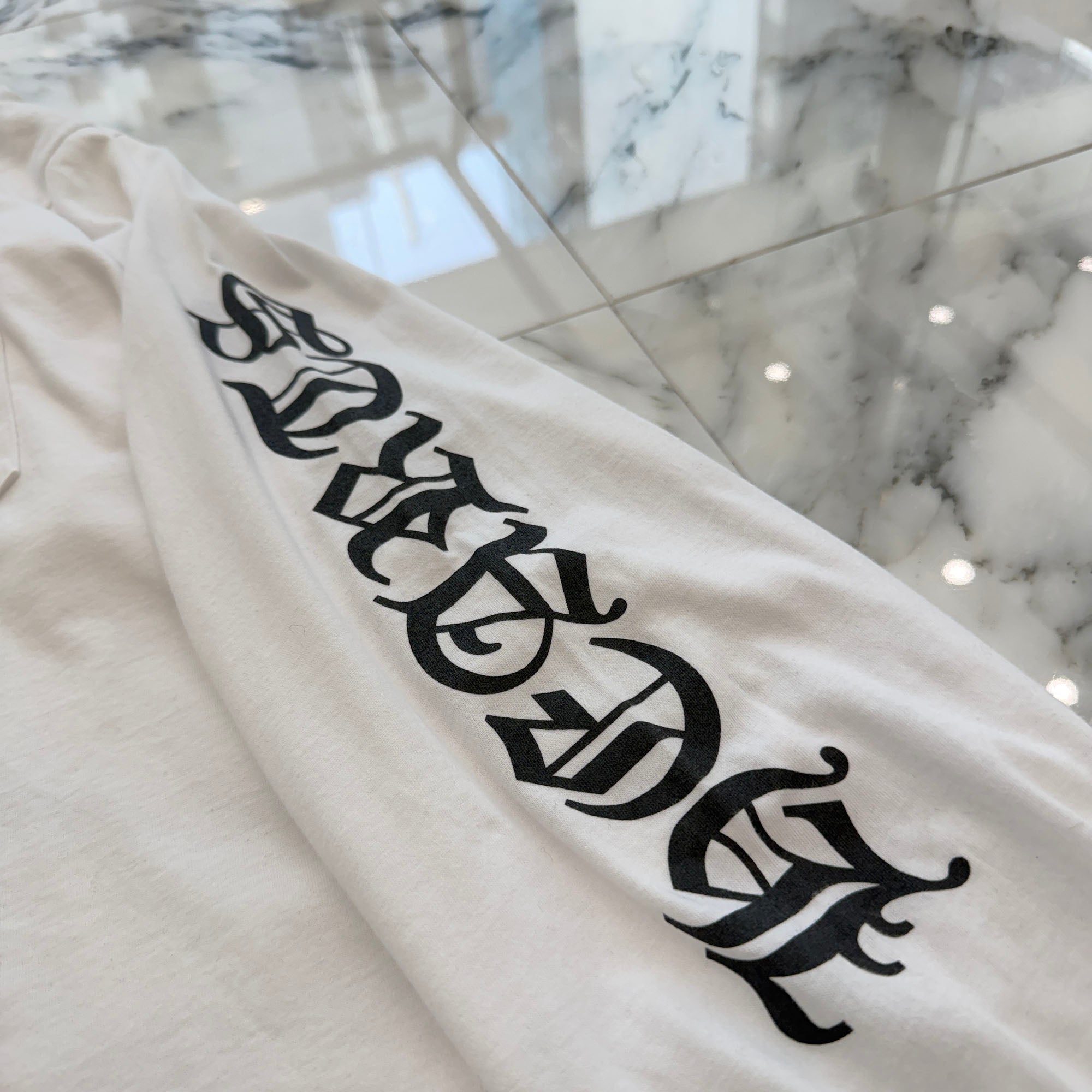 CHROME HEARTS Neck Logo Long Sleeve Tee Size L クロムハーツ CHROME HEARTS Neck Logo Long Sleeve Tee Size L クロムハーツ