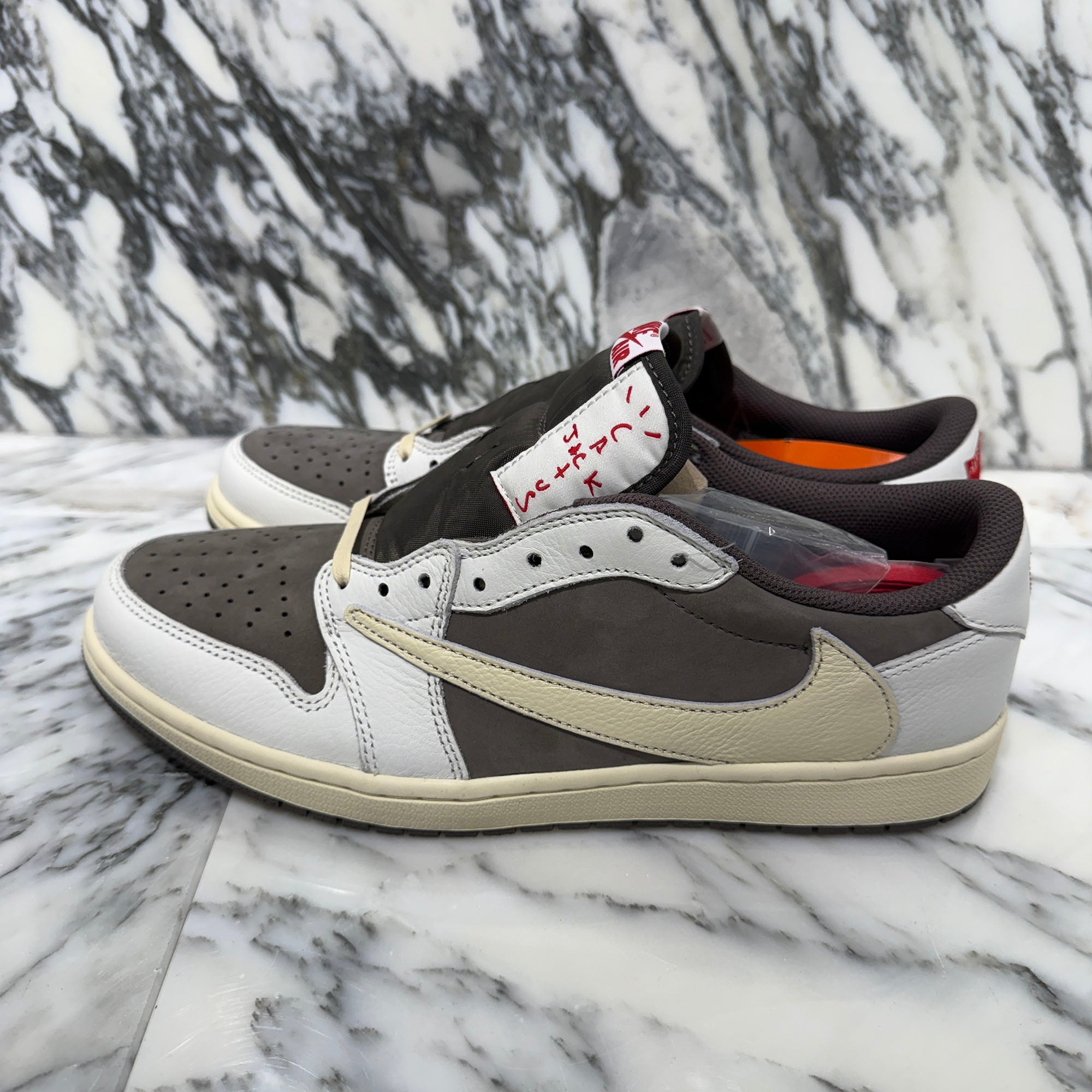 NIKE × Travis Scott 2022AW Air Jordan 1 Low OG SP "Reverse Mocha/Sail and Ridgerock" DM7866-162 Size US10.5（28.5cm）ナイキ×トラヴィススコット エアジョーダン1 ロー OG SP "リバース モカ/セイル アンド リッジロック" サイズUS10.5（28.5cm