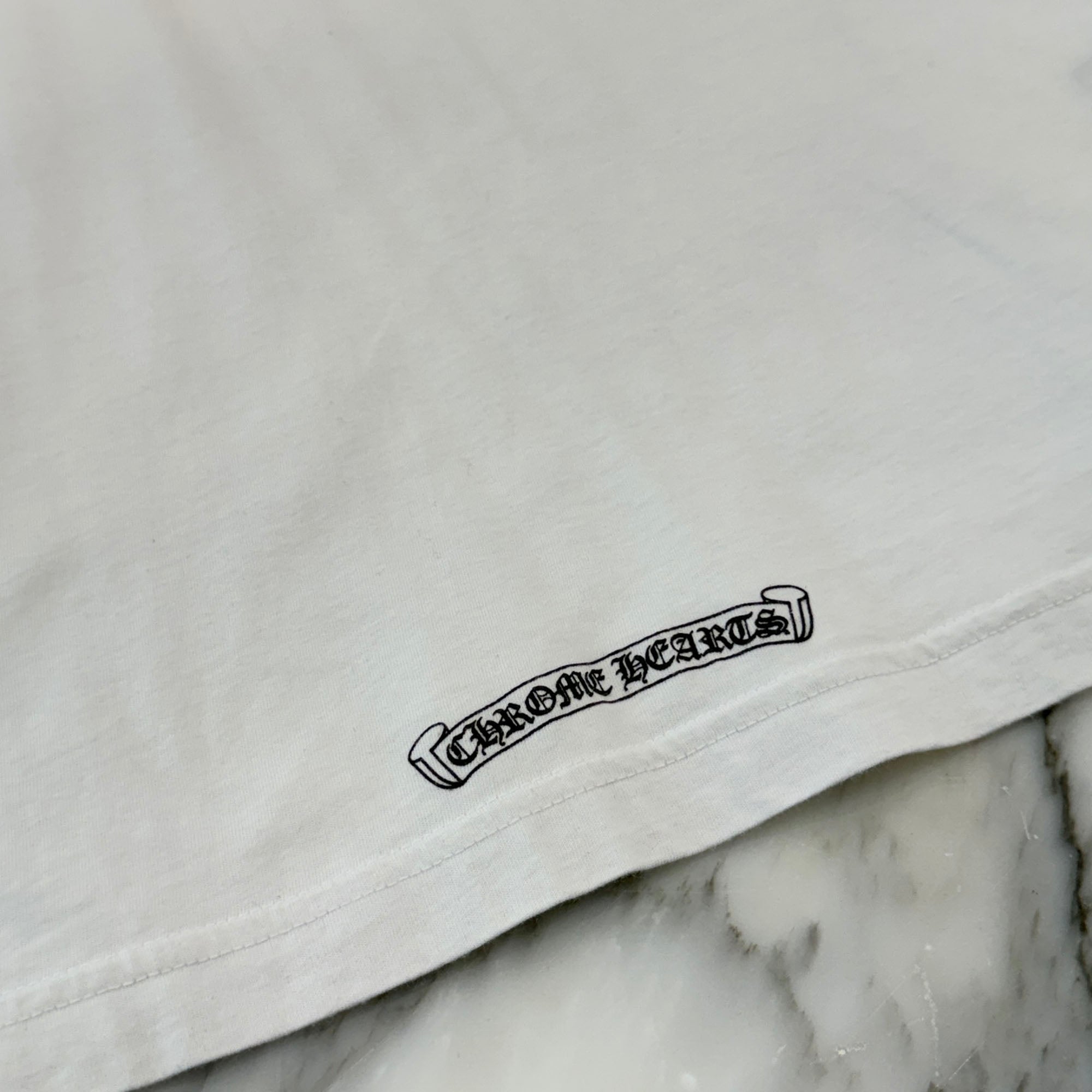 CHROME HEARTS Neon Bar Logo Tee Size L クロムハーツ ネオンバー