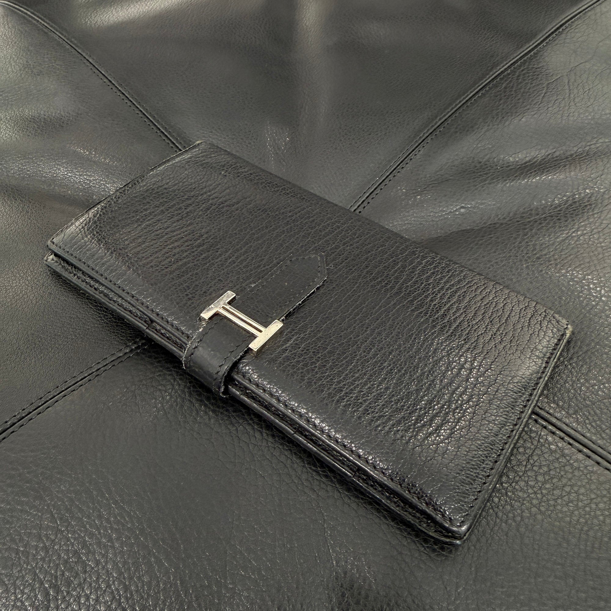 HERMES Bearn Soufflé Chevre Mysore Leather Wallet □K刻印(2014年) エルメス ベアンスフレ シェブルミゾル レザーウォレット □K刻印(2014年)