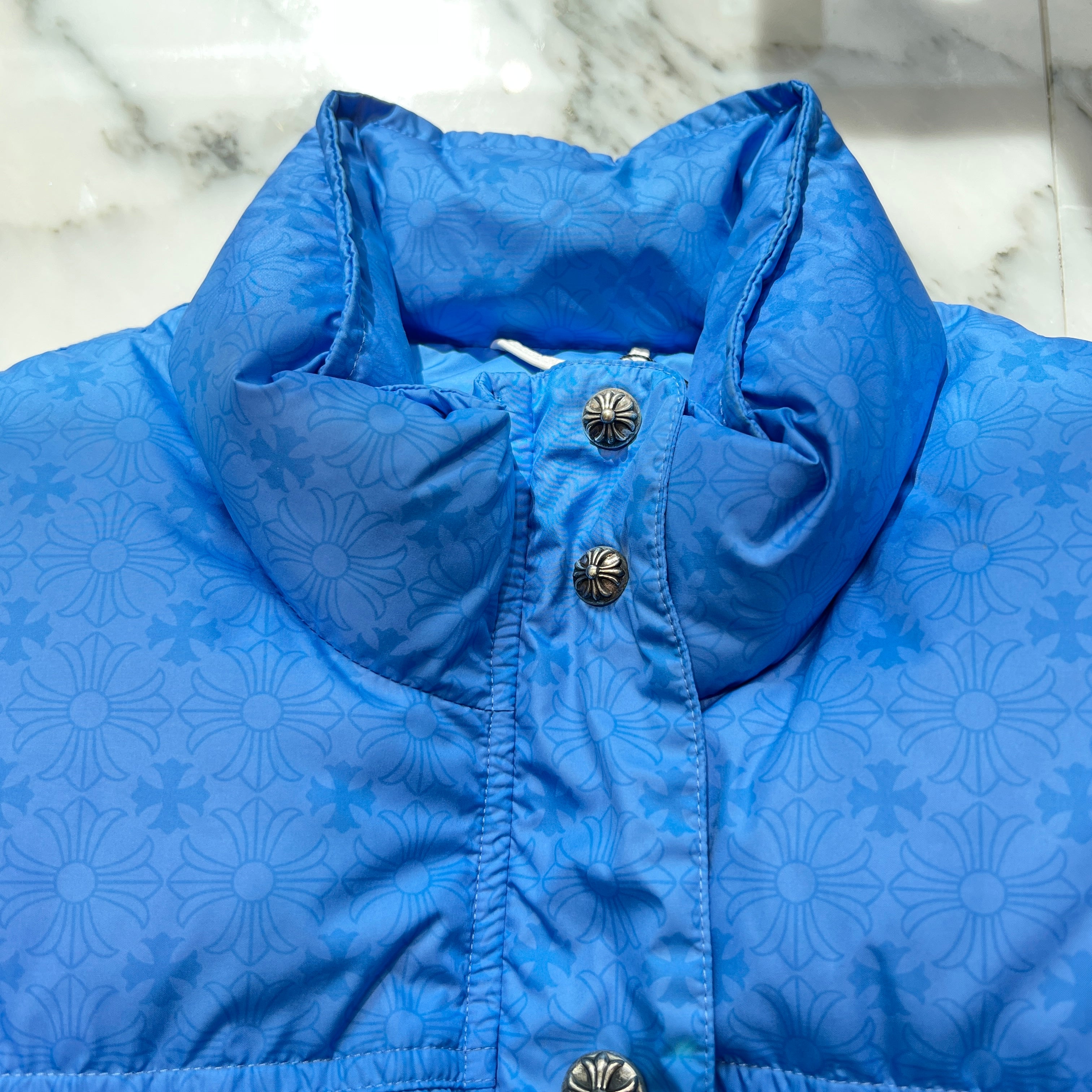 CHROME HEARTS CH Plus Stiff Down Jacket Size S クロムハーツ CHプラス スティッフ ダウンジャケット サイズS