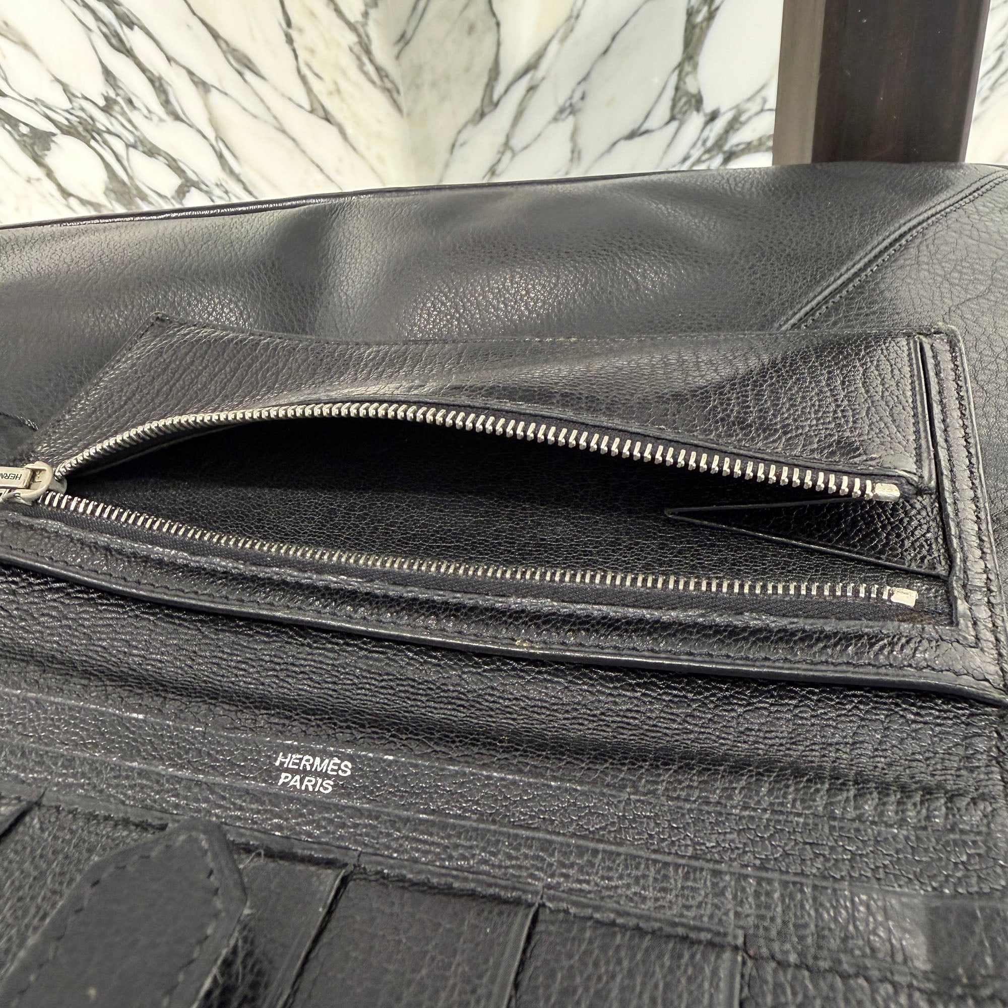 HERMES Bearn Soufflé Chevre Mysore Leather Wallet □K刻印(2014年) エルメス ベアンスフレ シェブルミゾル レザーウォレット □K刻印(2014年)