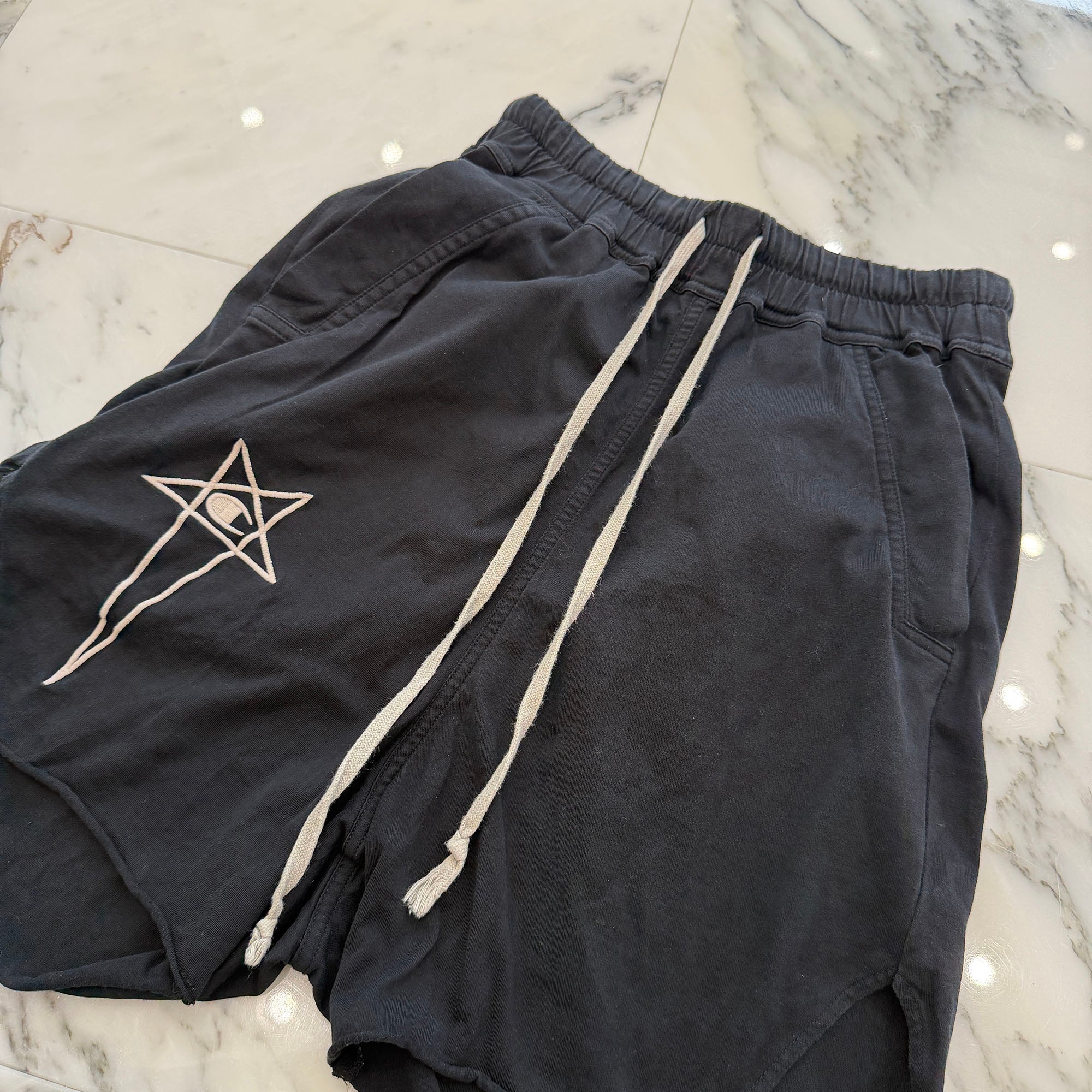 Rick Owens × Champion 2022SS Graphic Short Pants CM01B8125-CHJEG Size XS リックオウエンス × チャンピオン グラフィック ショート パンツ サイズXS