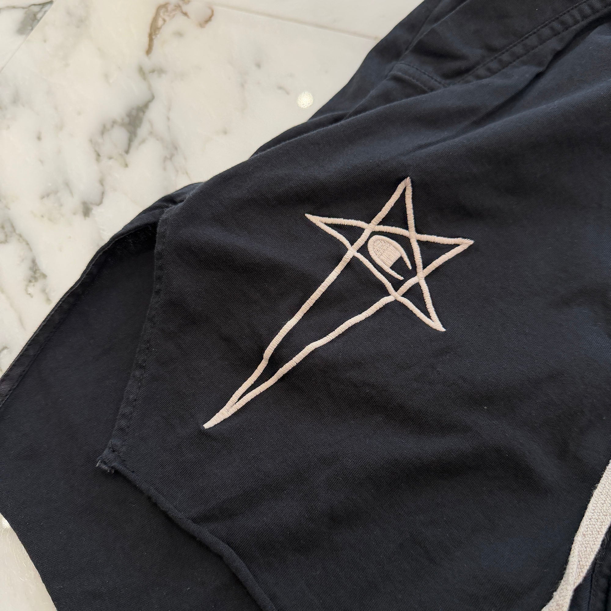 Rick Owens × Champion 2022SS Graphic Short Pants CM01B8125-CHJEG Size XS リックオウエンス × チャンピオン グラフィック ショート パンツ サイズXS