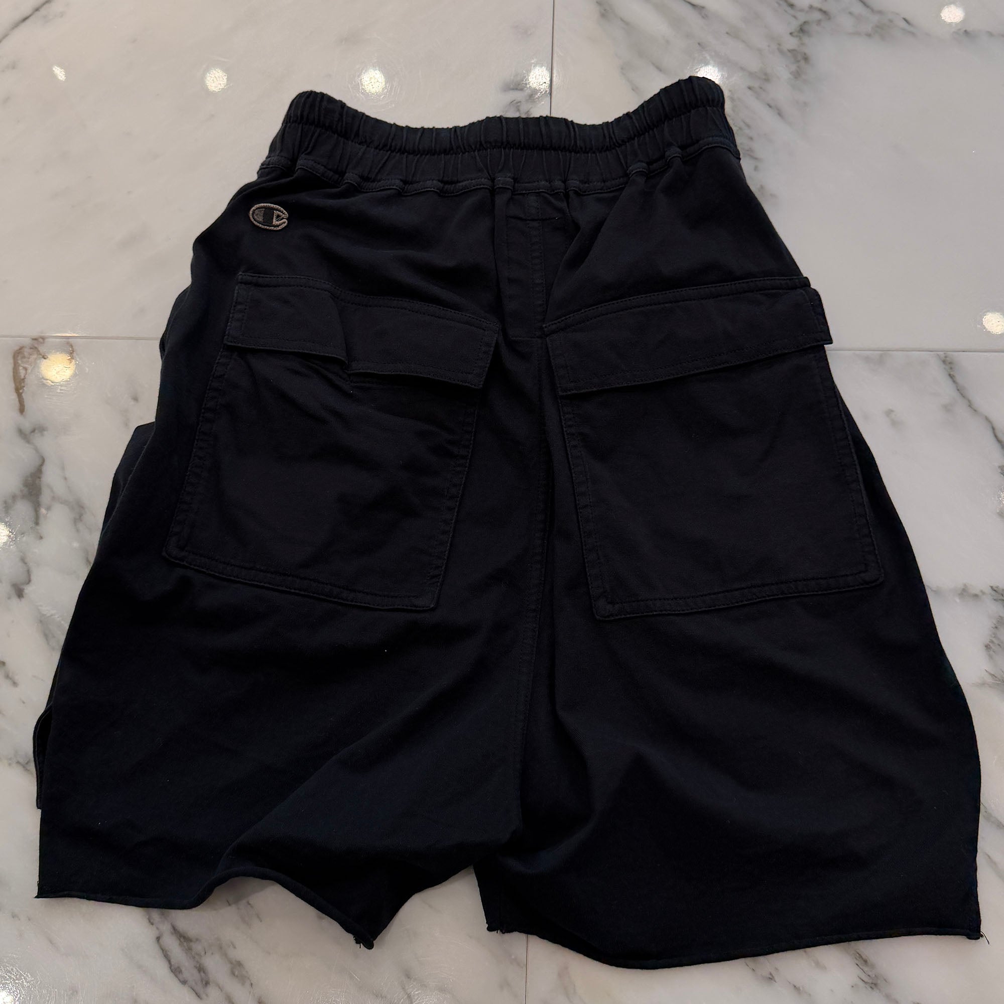 Rick Owens × Champion 2022SS Graphic Short Pants CM01B8125-CHJEG Size XS リックオウエンス × チャンピオン グラフィック ショート パンツ サイズXS