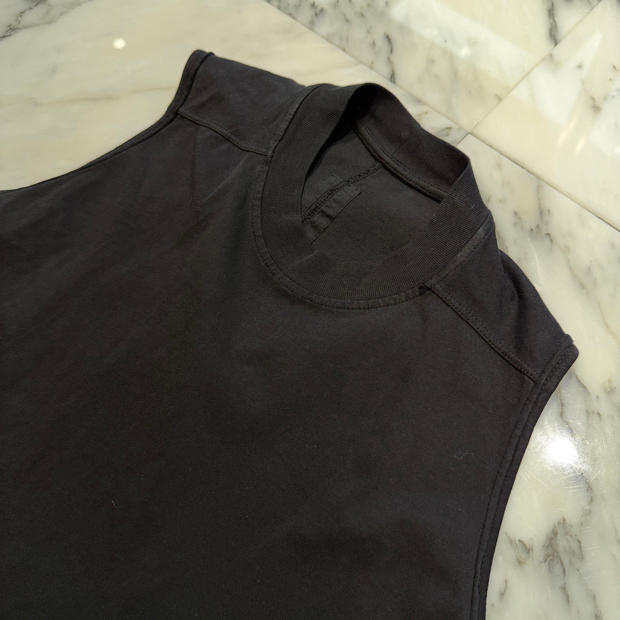 Rick Owens Drkshdw Cotton Tank Top DU18F7154-RN ONE SIZE リックオウエンス ダークシャドウ  コットン タンクトップ ワンサイズ