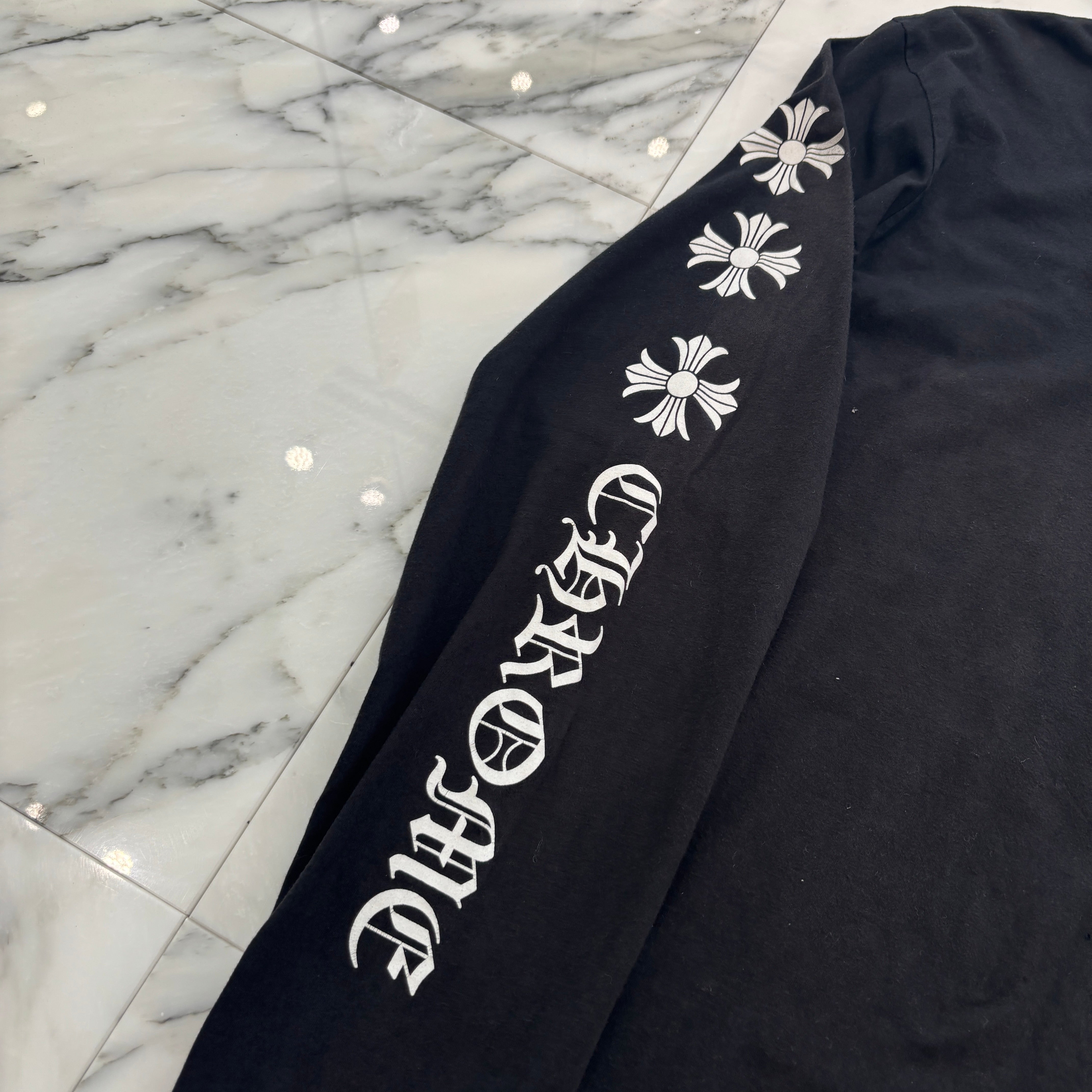 CHROME HEARTS Scroll CH Plus Long Sleeve Tee Size XL クロムハーツ スクロール CHプラス ロングスリーブTシャツ サイズXL