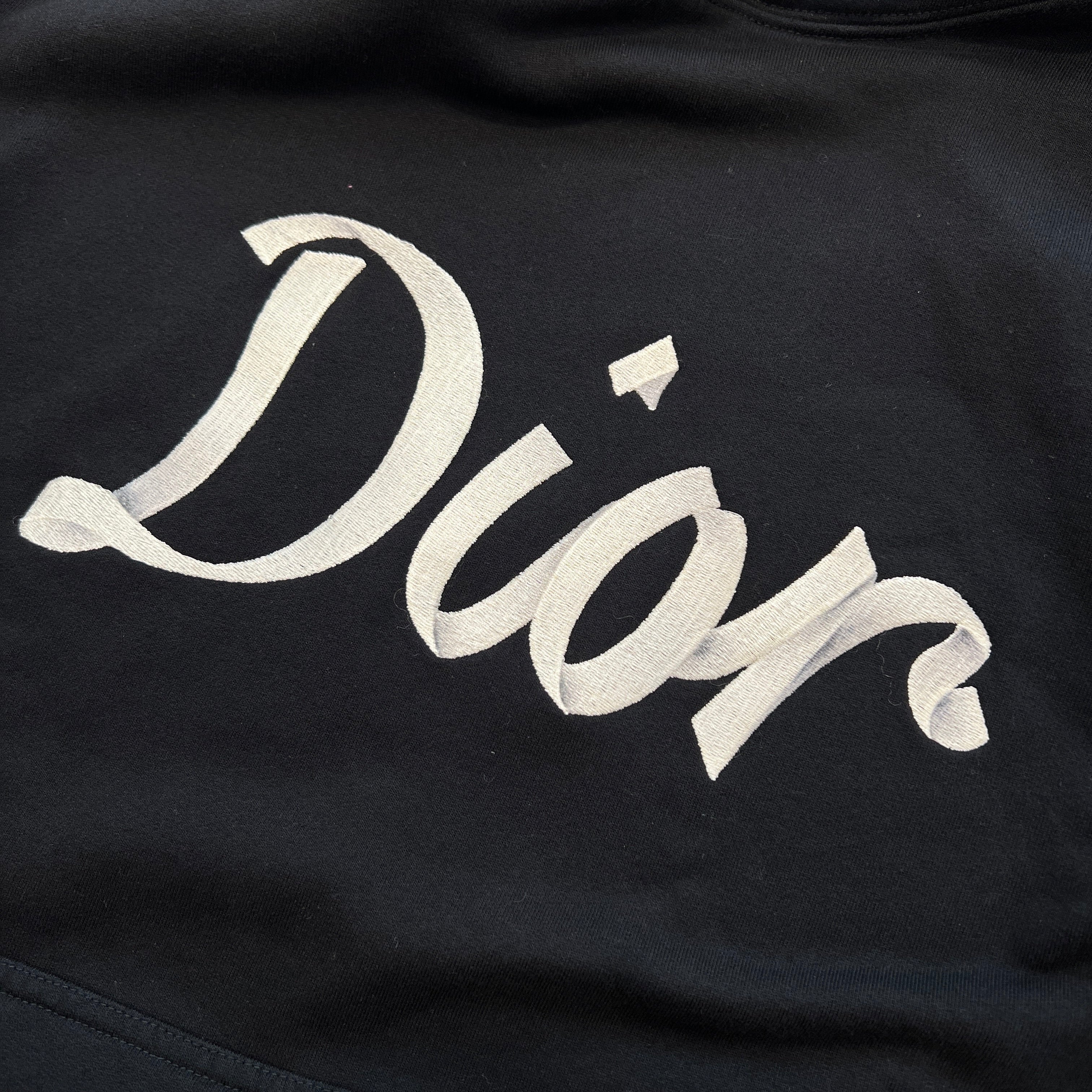 DIOR 2022AW Logo Embroidery Pullover Hoodie 293J678A0531 Size S ディオール ロゴ刺繍 プルオーバー フーディ サイズS