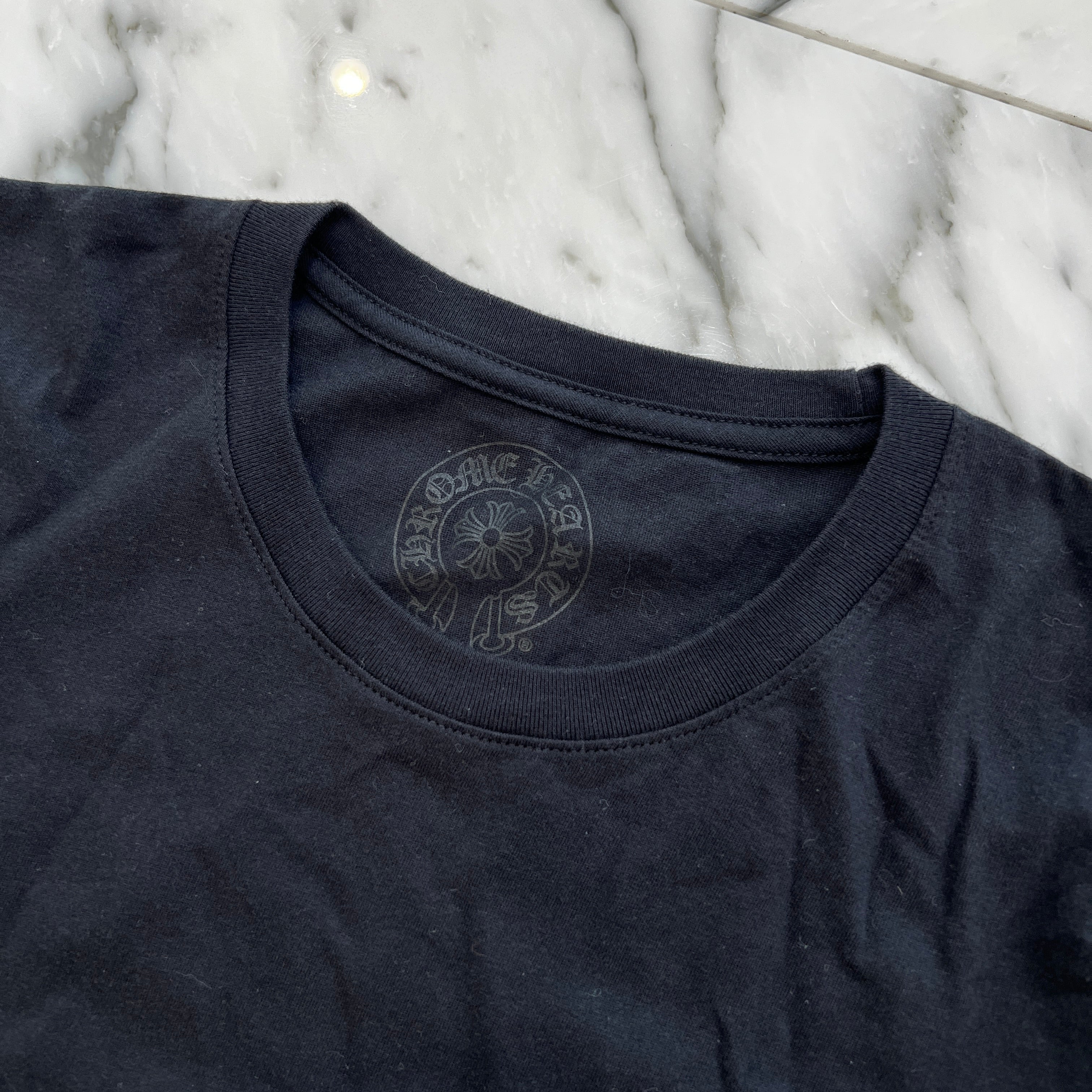 CHROME HEARTS Neon Bar Logo Long Sleeve Tee Size M クロムハーツ ネオンバー ロゴ ロングスリーブ Tシャツ サイズM