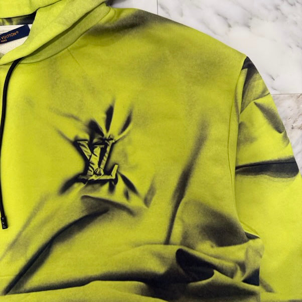 LOUIS VUITTON 2023AW Monogram Signature Sweat Pullover Hoodie Size XXL