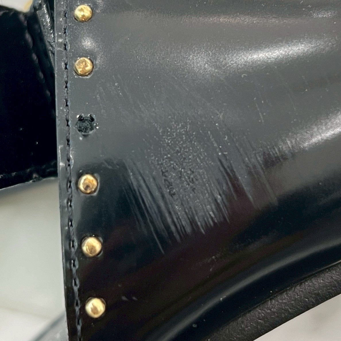 LOUIS VUITTON Star Trail Line Studded Heel Sandals NA0290 Size 38 1/2 ルイヴィトン スタートレイルラインスタッズヒールサンダル サイズ38 1/2