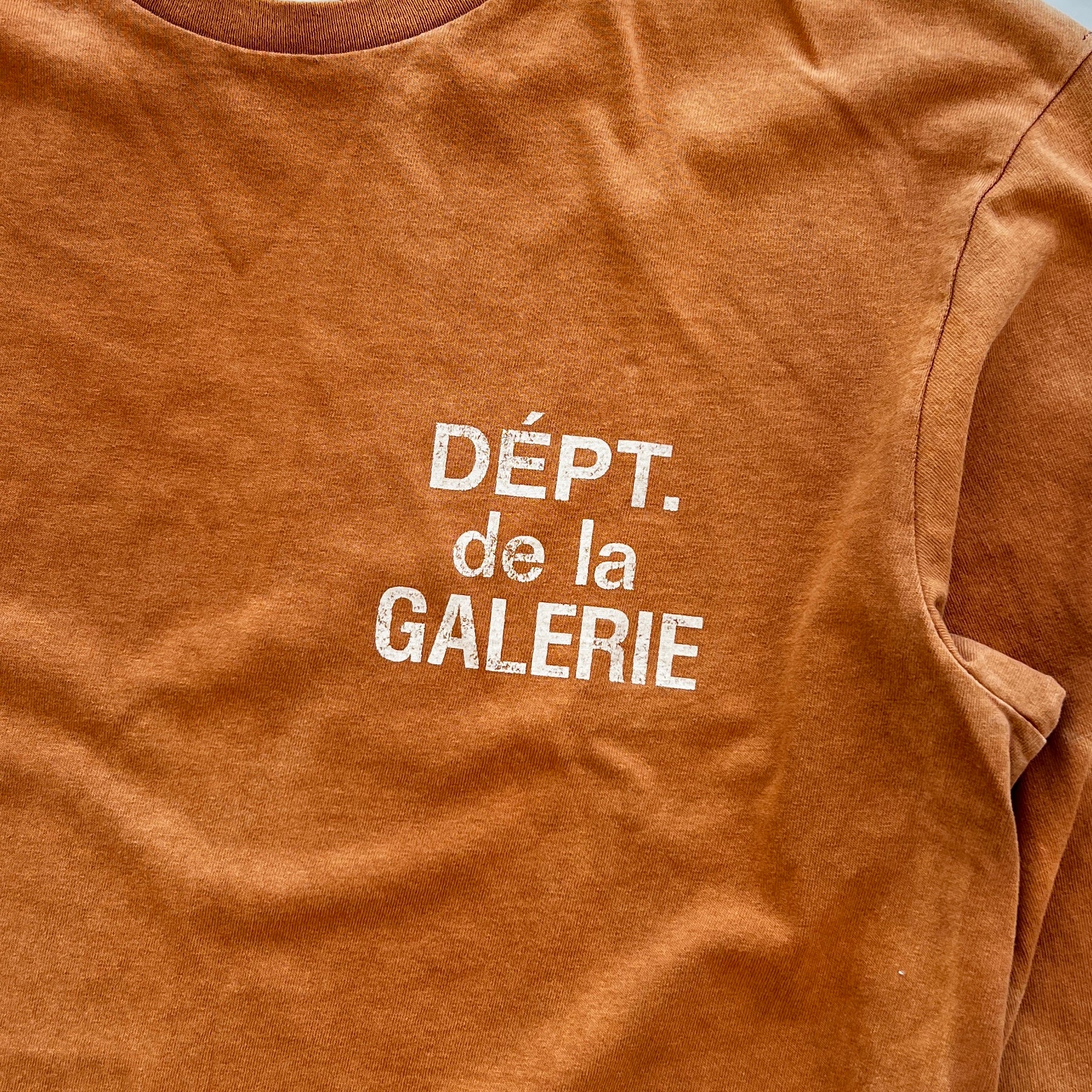 GALLERY DEPT. French Long Sleeve Tee "COCOA" FLS-60056 Size M ギャラリーデプト フレンチ ロングスリーブ Tシャツ "ココア" サイズM