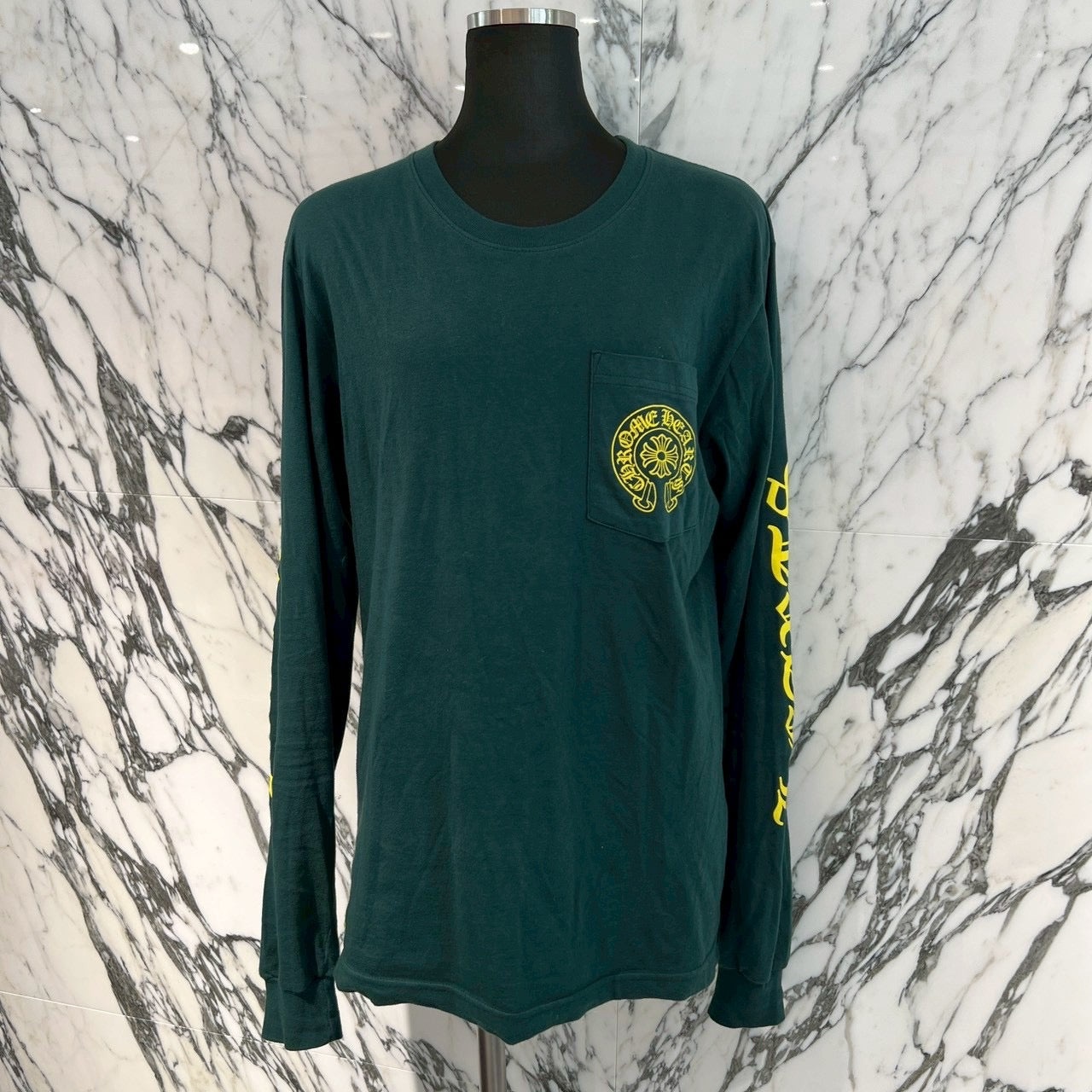 CHROME HEARTS Horseshoe Long Sleeve Tee Size M クロムハーツ ホースシュー ロングスリーブ Tシャツ サイズM