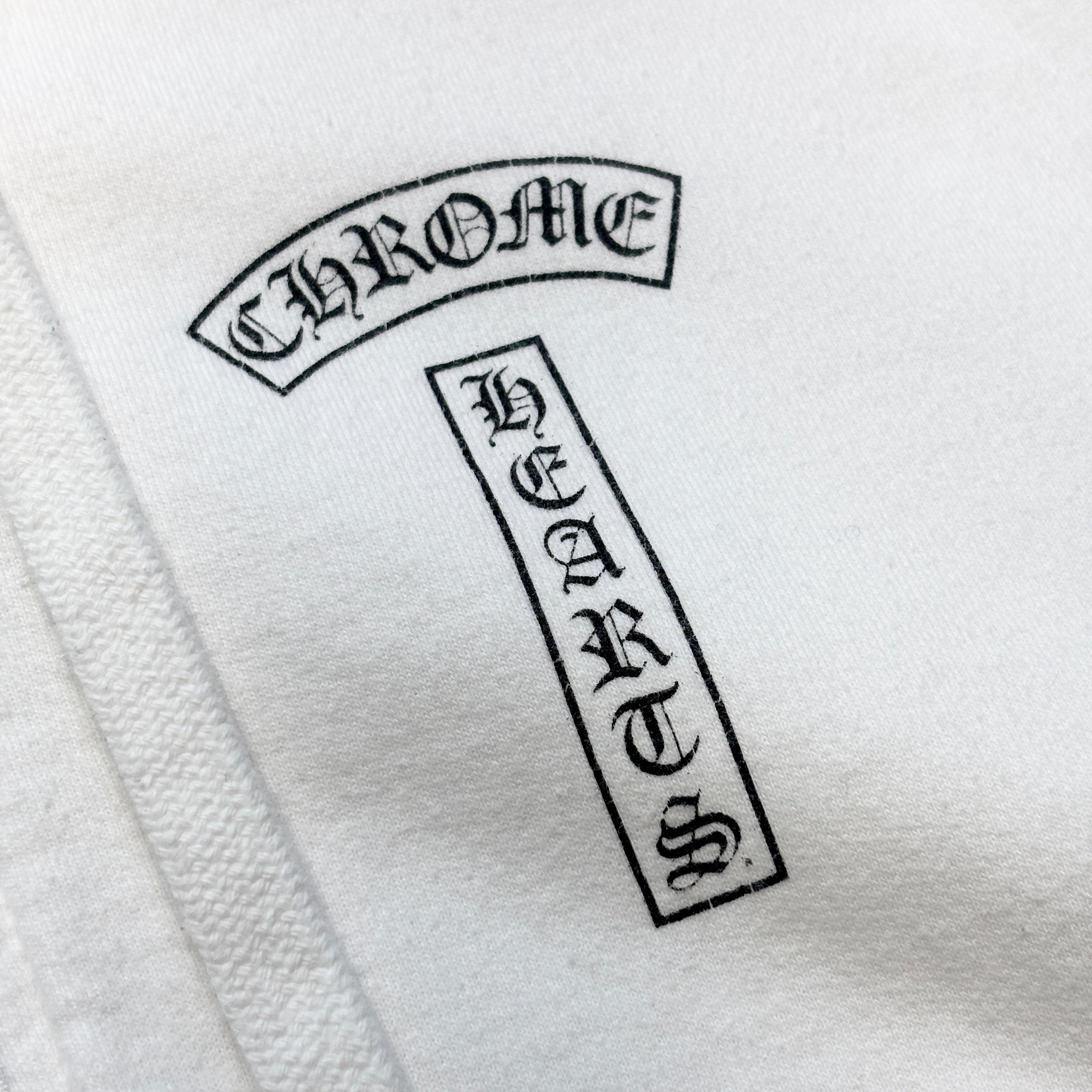 CHROME HEARTS Back Arch USA Logo Zip Up Hoodie Size L クロムハーツ バックアーチ USAロゴ ジップアップフーディーサイズL