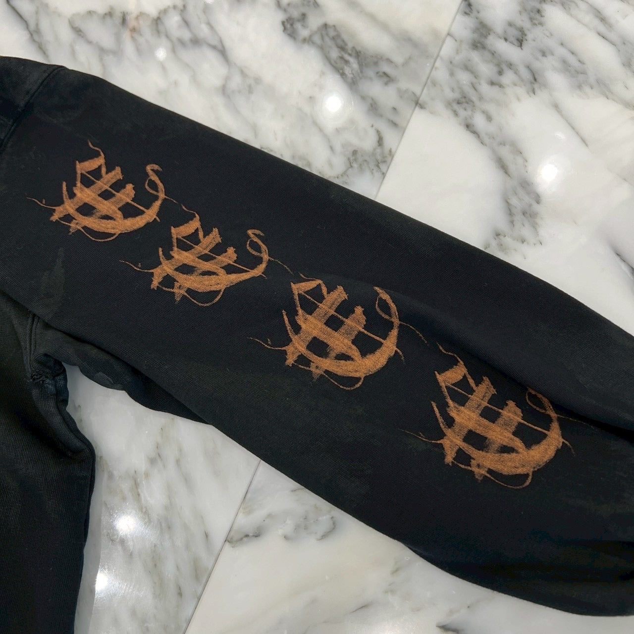 BALENCIAGA 2023AW Heavy Metal Logo Zip Up Hoodie 744454 T0VD8 Size XL バレンシアガ ヘビーメタルロゴ ジップアップフーディ サイズXL