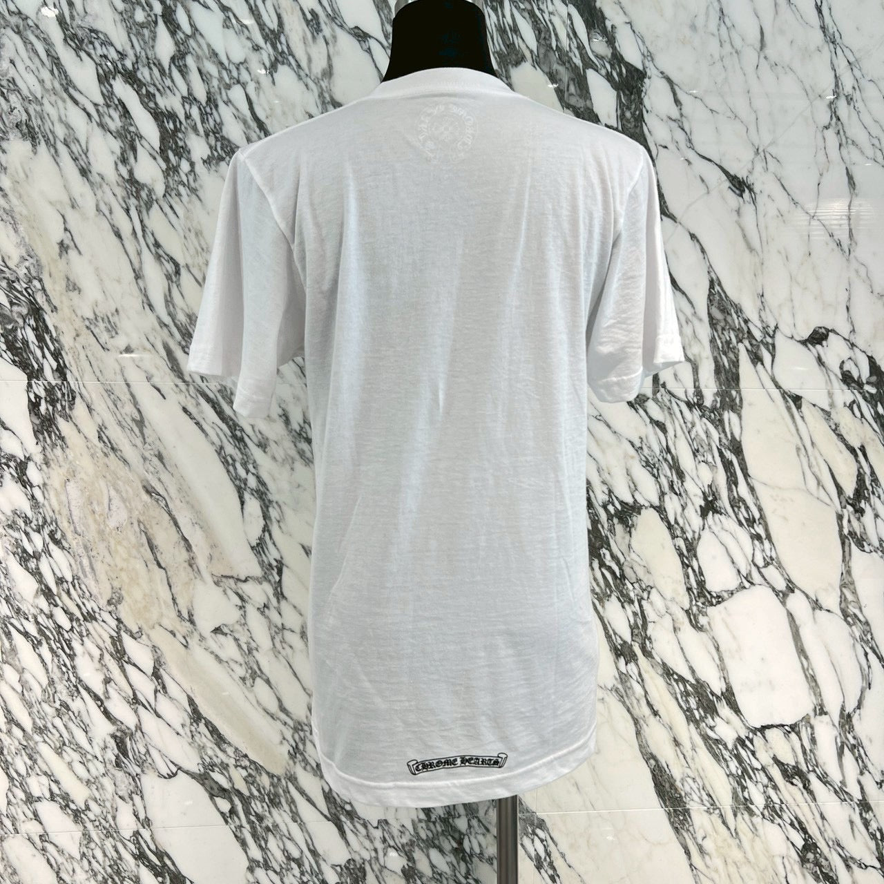 CHROME HEARTS GOD SAVE THE QUEEN Safety Pin Tee Size S クロムハーツ ゴッド・セーブ・ザ・クイーン セーフティピンTシャツ サイズS