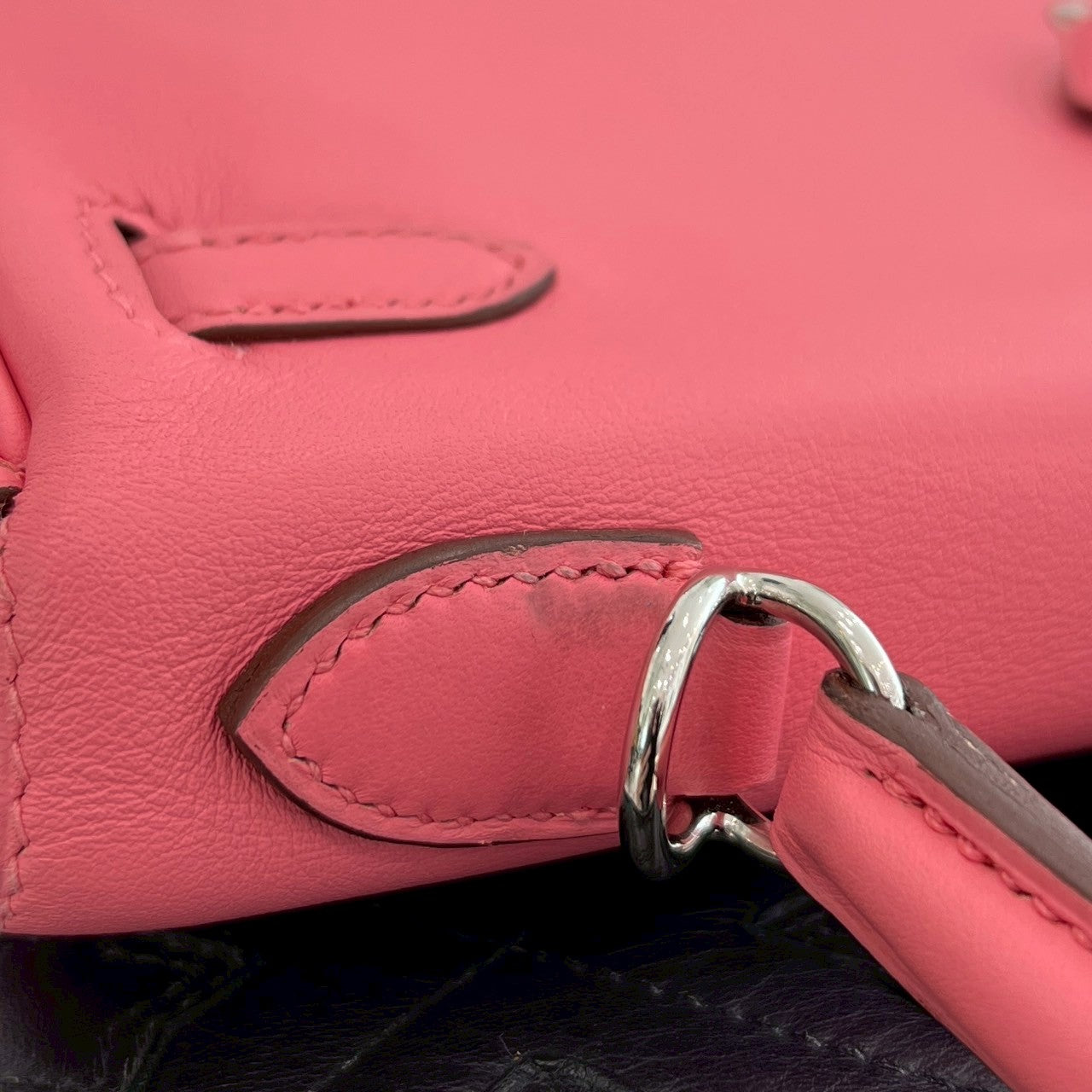 HERMES KELLY 25 Hand Bag "ROSE AZALEE"Y刻印 エルメス ケリー25 ハンドバッグ "ローズアザレ" Y刻印