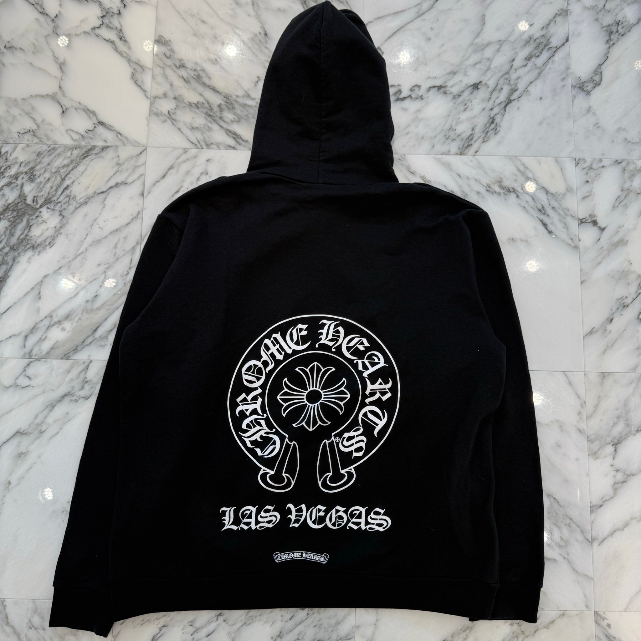 CHROME HEARTS Las Vegas Limited Horse Horseshoe Pullover Hoodie Size S クロムハ―ツ ラスベガス限定 ホースシュー プルオーバーフーディー サイズS