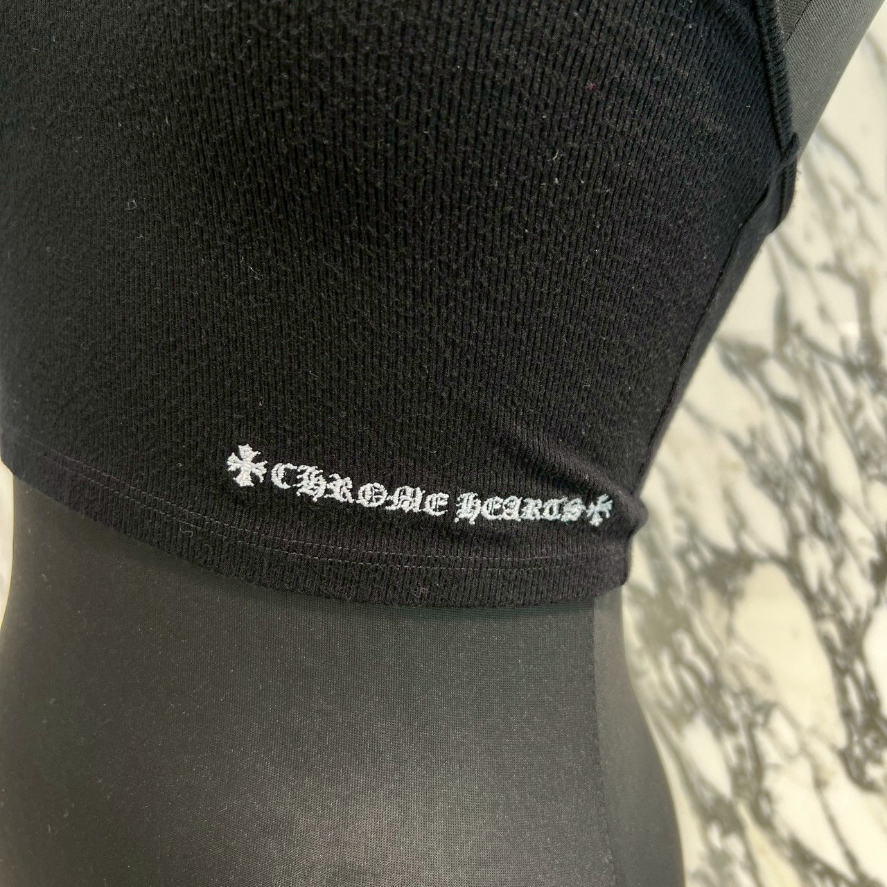 CHROME HEARTS Y NOT Vine Dagger Embroidery Camisole Size XS クロムハーツ ワイノット ヴァインダガー刺繍 キャミソール サイズXS