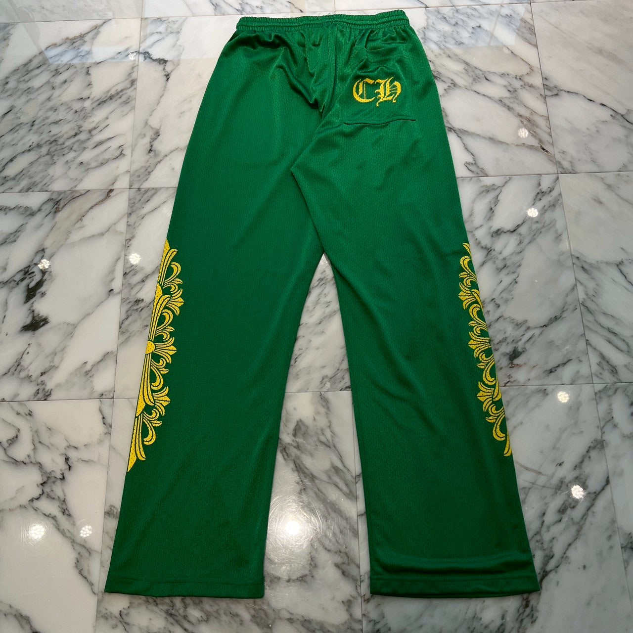 CHROME HEARTS Mesh Varsity Long Pants Size M クロムハ―ツ メッシュ ヴァーシティー ロングパンツ サイズM