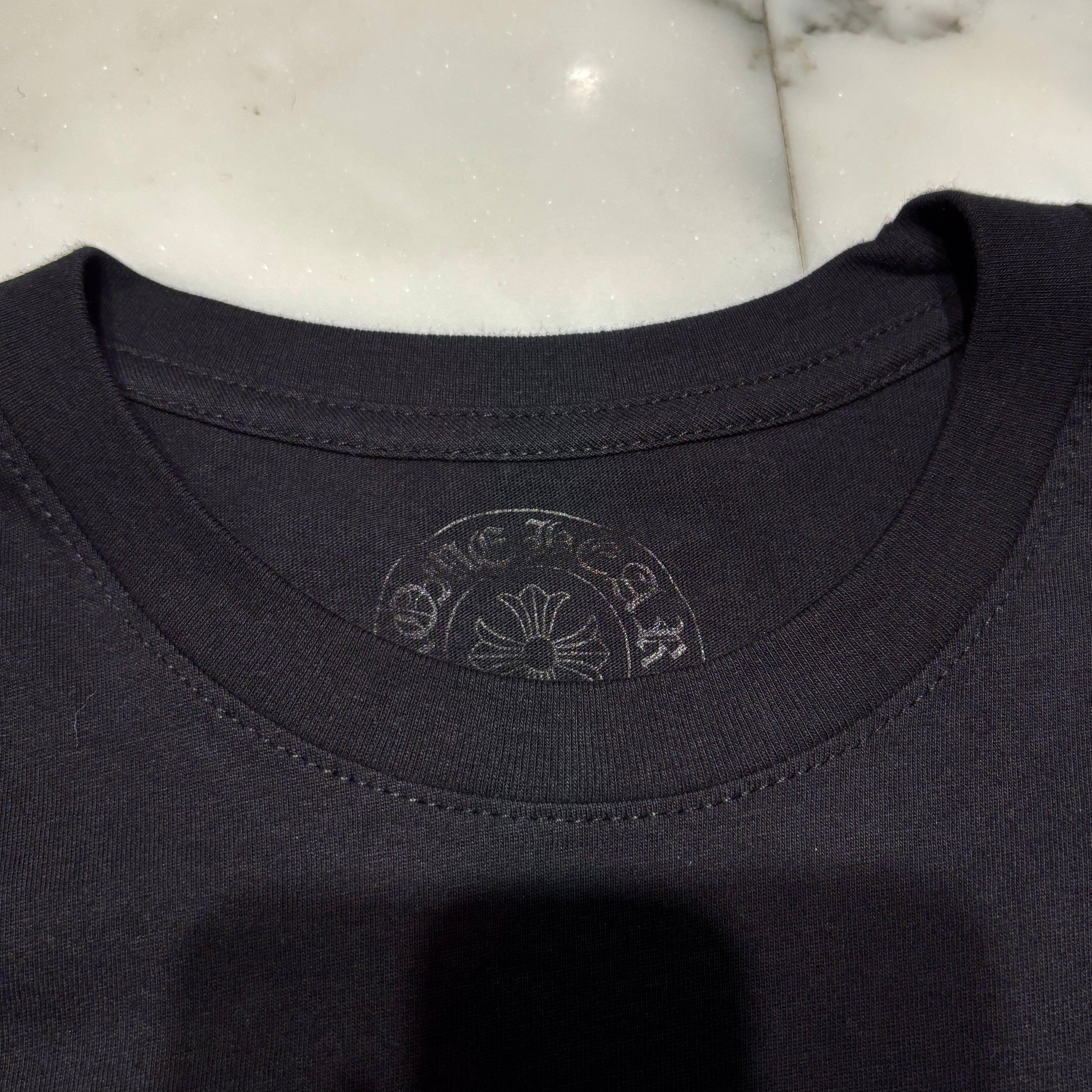 CHROME HEARTS Back Scroll Fuck You Long Sleeve Tee Size XL クロム