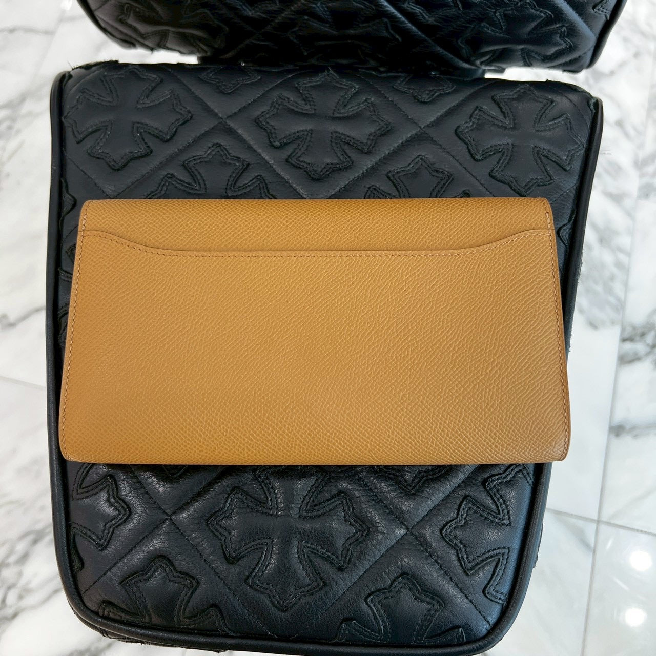 HERMES Constance To Go "SESAME" Leather Long Wallet K刻印 エルメス コンスタンス トゥ ゴー "セサミ" レザーロングウォレット K刻印